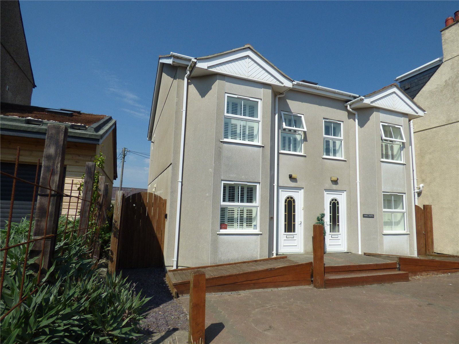 3 bed semidetached house for sale in Station Road, Rhosneigr, Anglesey