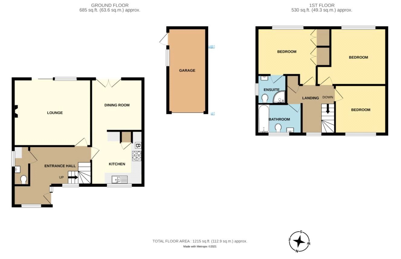3 bed detached house for sale in Weekaborough Drive, Marldon, Paignton