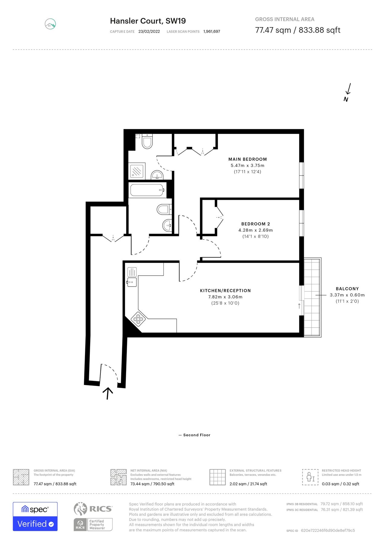 2 bed flat for sale in Princes Way, Southfields SW19 Zoopla