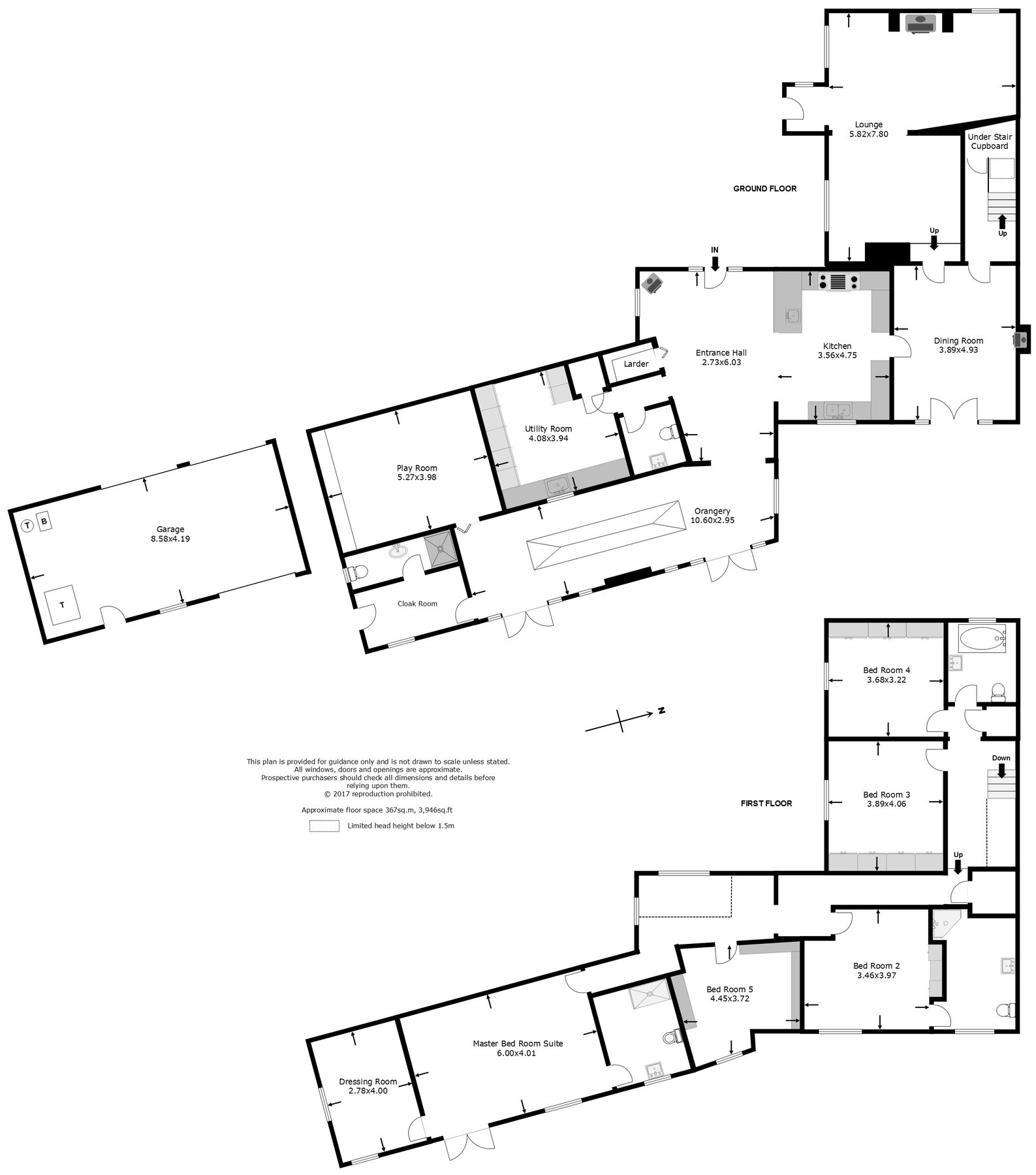 5 bed property for sale in Middlecroft, Thorpe Lane, Thorpe In Balne, Doncaster. South Yorkshire