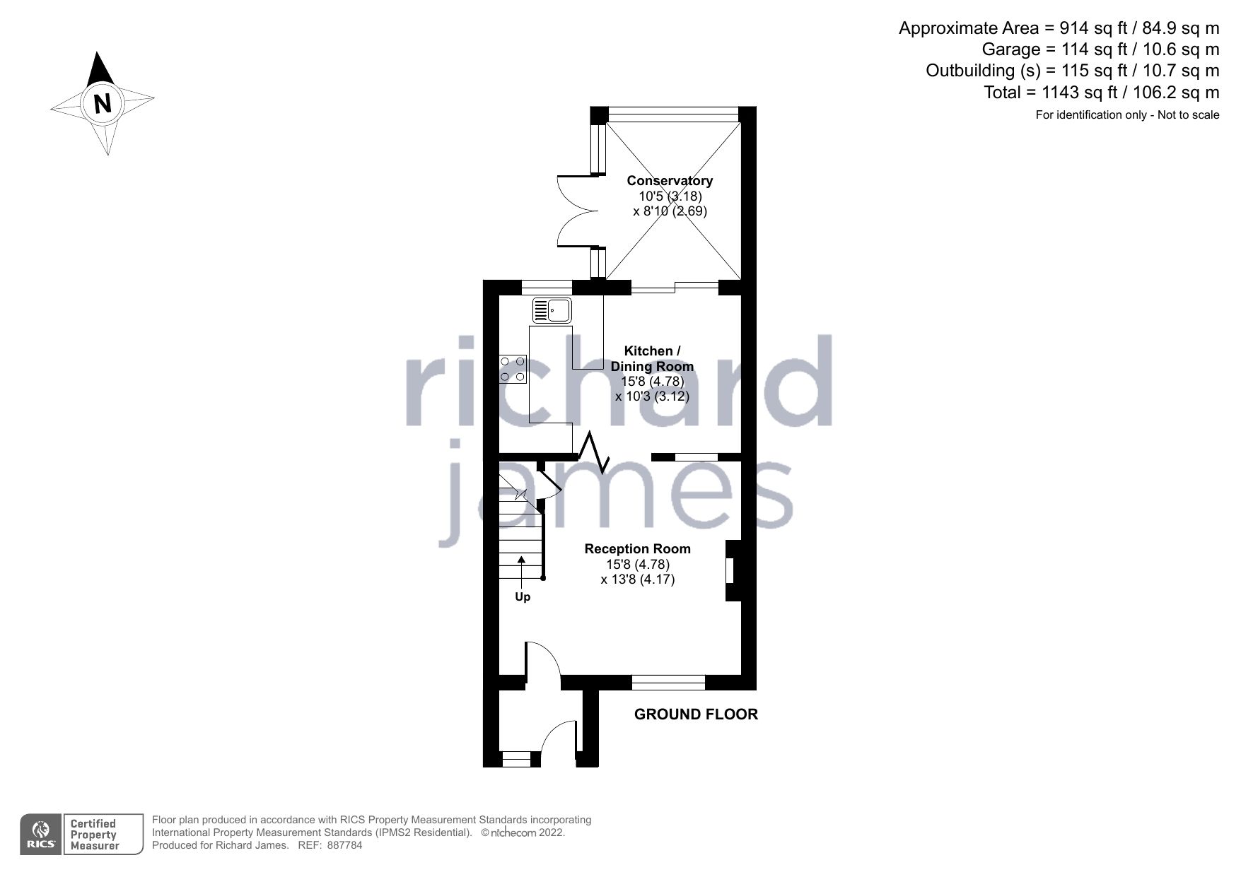 3 bed end terrace house for sale in Barrington Close, Swindon
