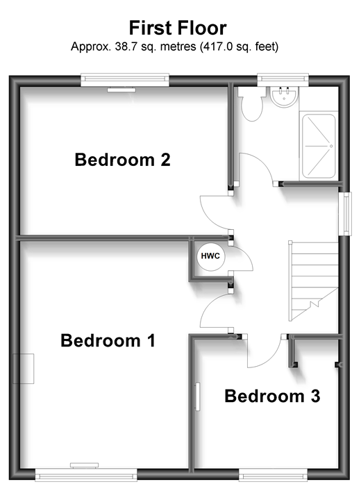 3 bed semidetached house for sale in Gadby Road, Sittingbourne, Kent