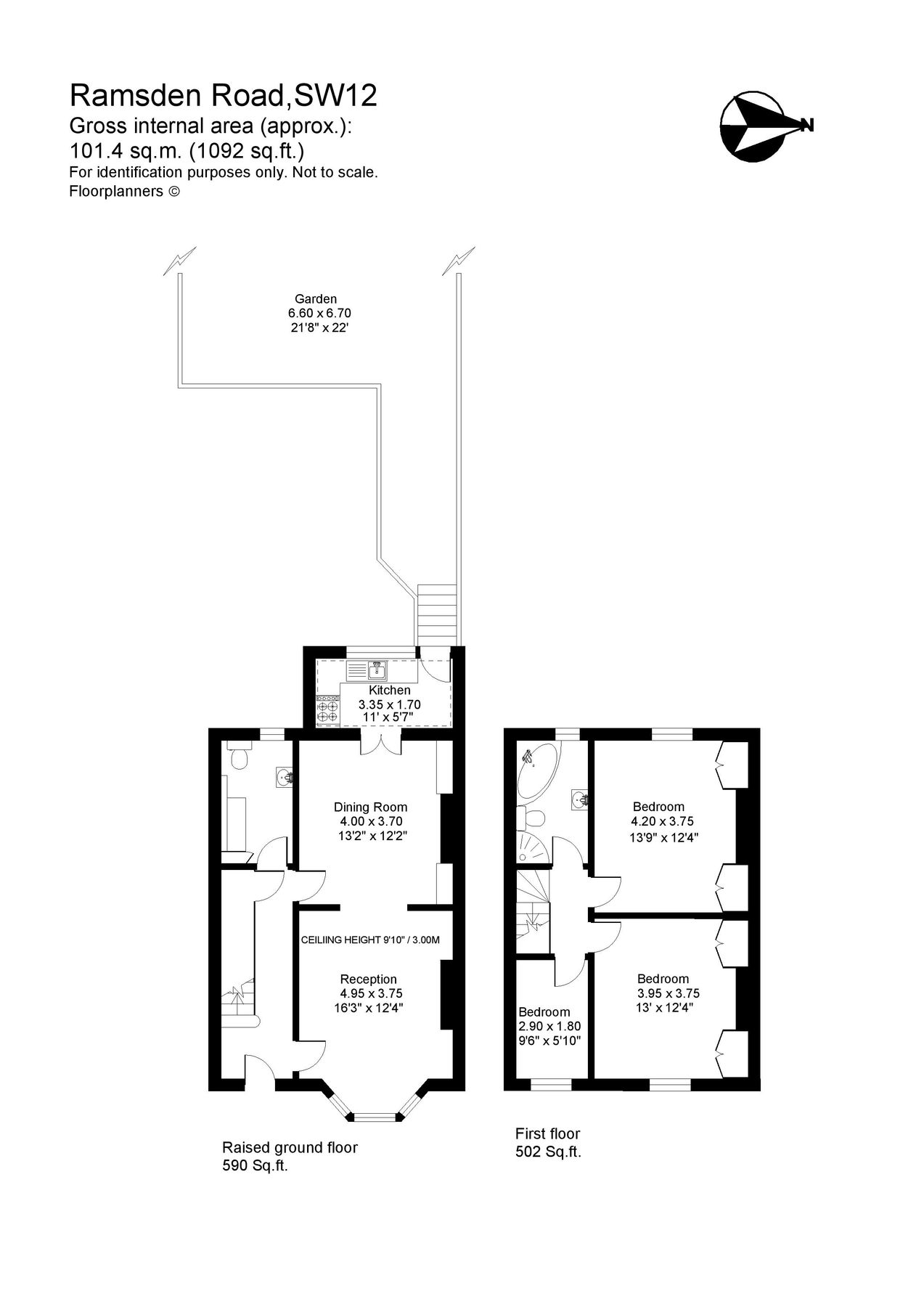 3 bed for sale in Ramsden Road, London SW12 Zoopla