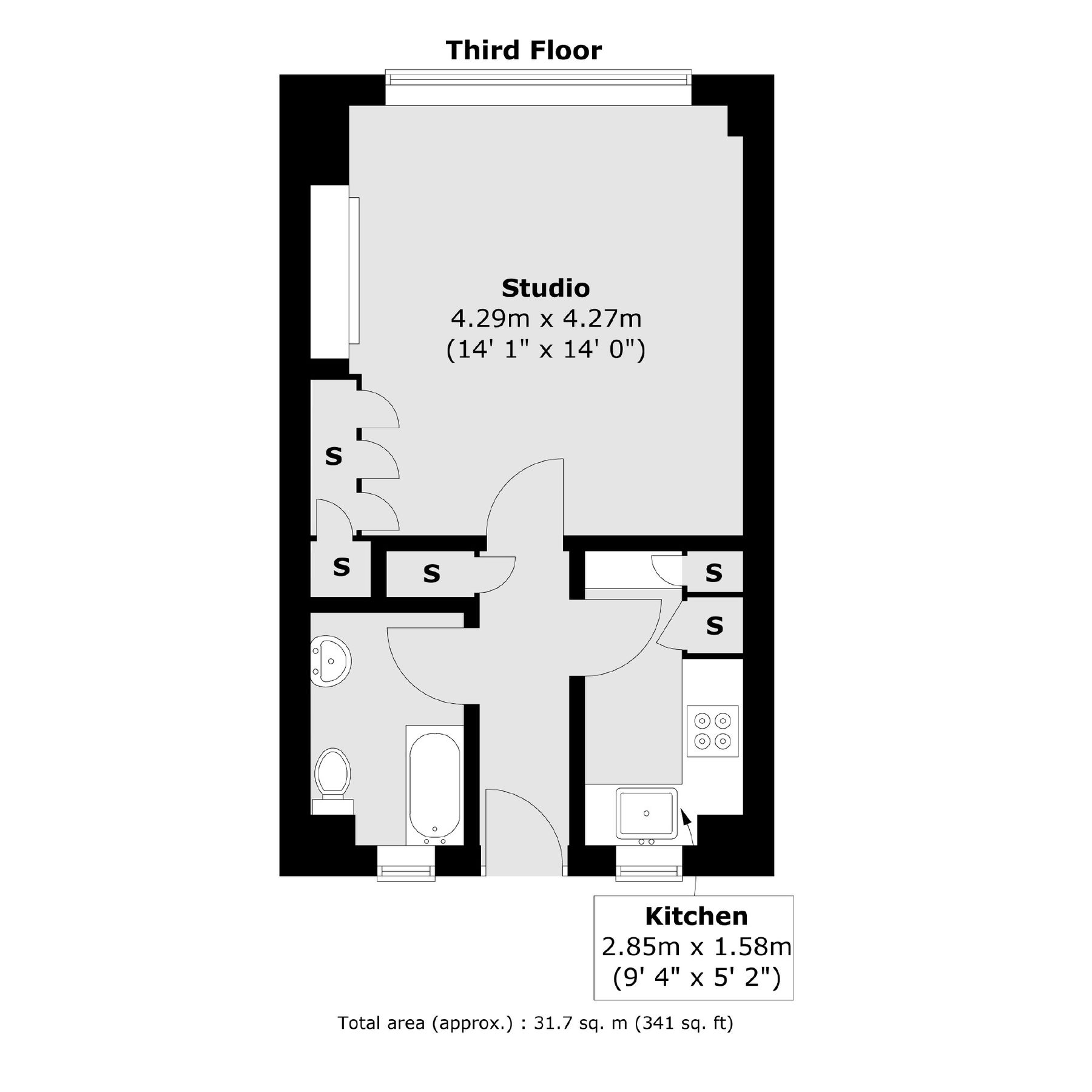 Studio for sale in Barclay Close, Cassidy Road, London SW6 Zoopla