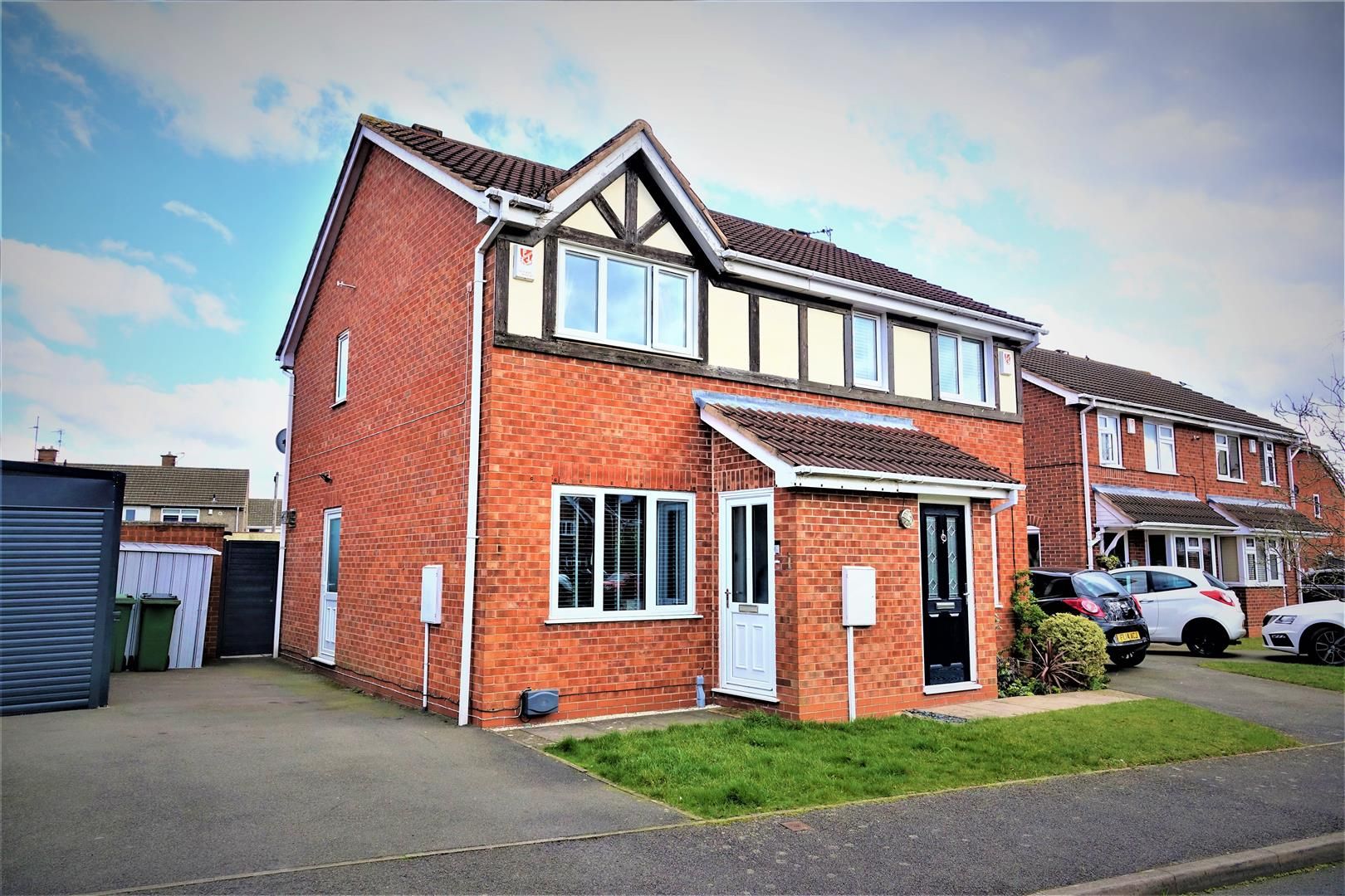 2 bed semidetached house for sale in Sword Close, Glenfield, Leicester