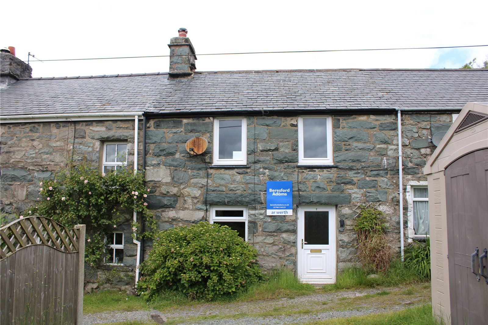 2 bed terraced house for sale in Stone Street, Trawsfynydd, Blaenau