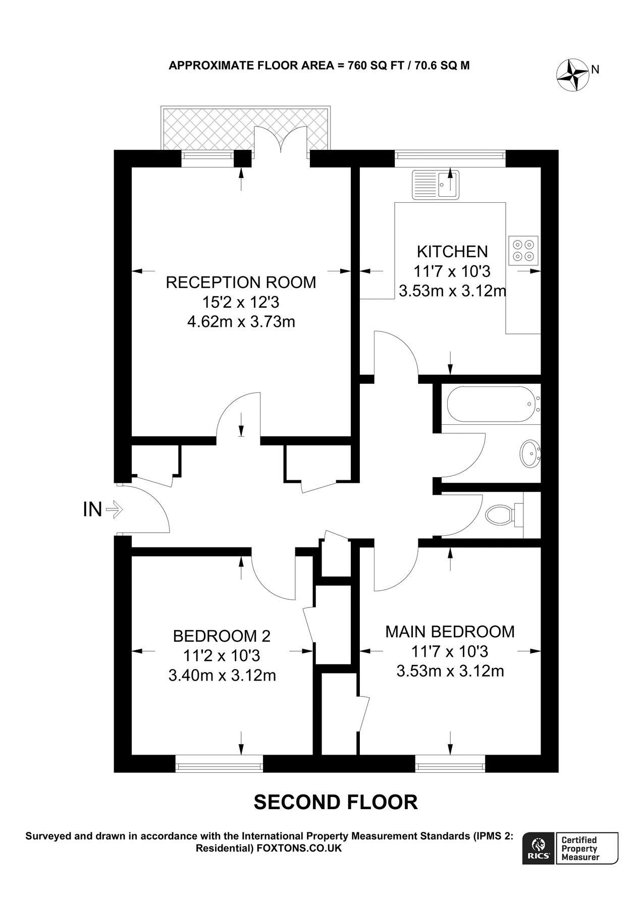2 bed flat to rent in Radcliffe Road, East Croydon, Croydon CR0 Zoopla