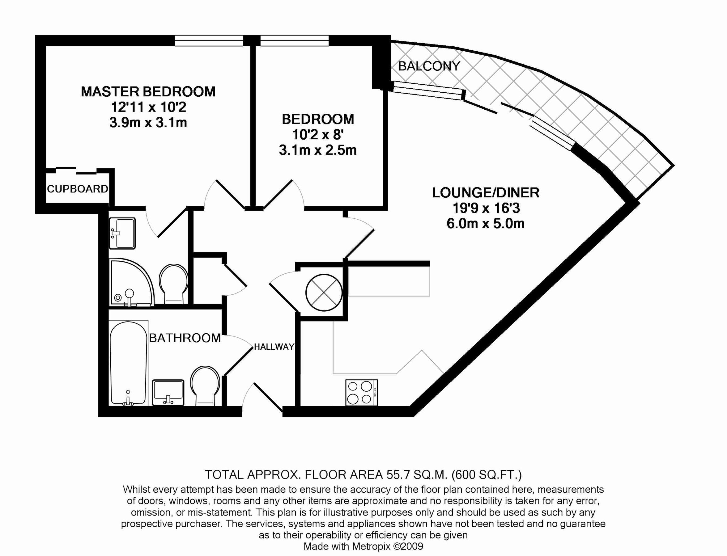 2 bed flat to rent in Trentham Court, Victoria Road, London W3 Zoopla