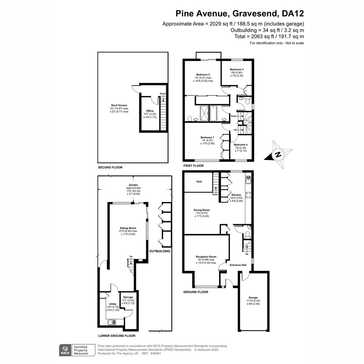 4 bed detached house for sale in Pine Avenue, Gravesend DA12 Zoopla