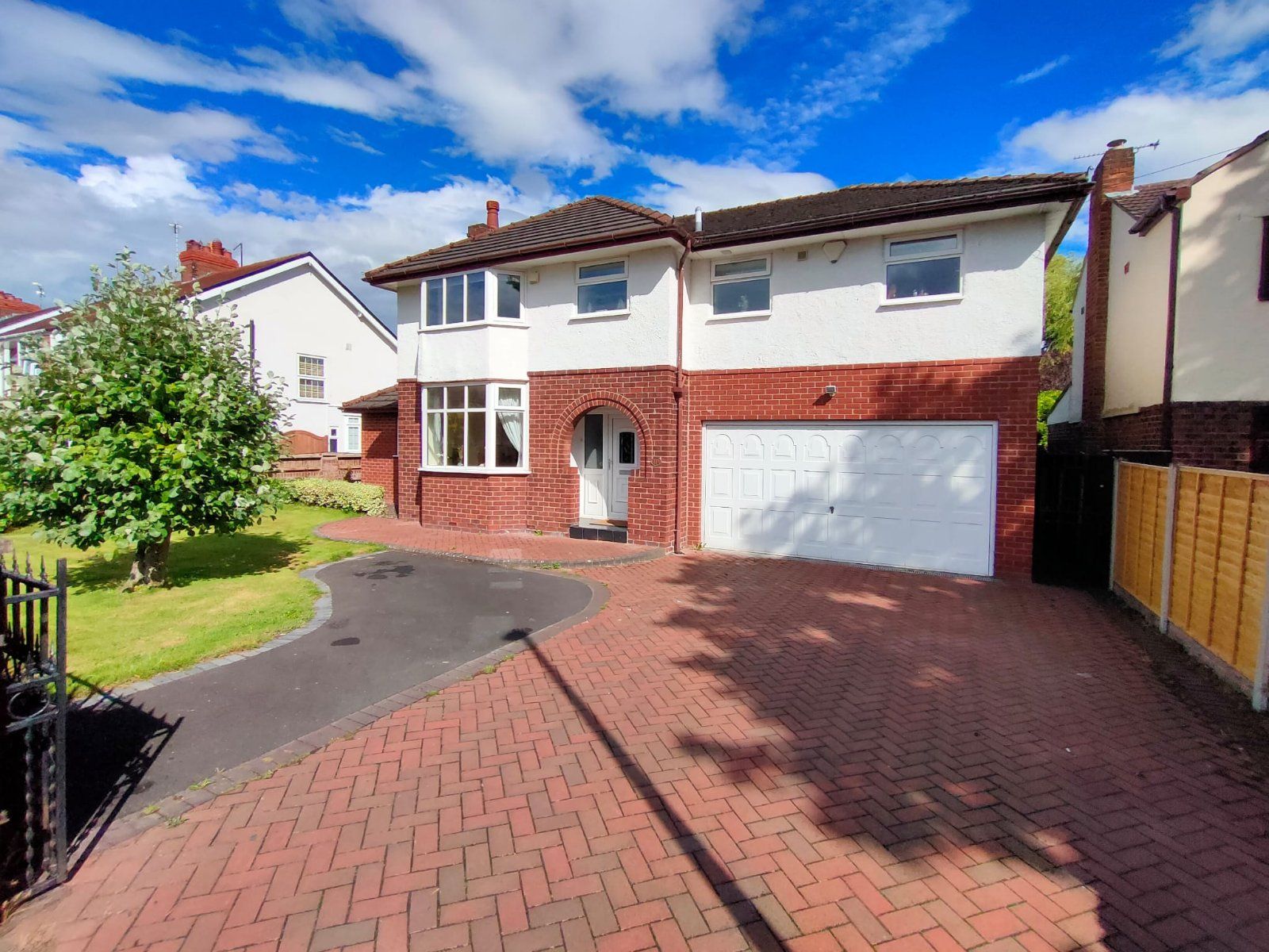 4 bed detached house for sale in Borras Road, Wrexham, Wrecsam LL12