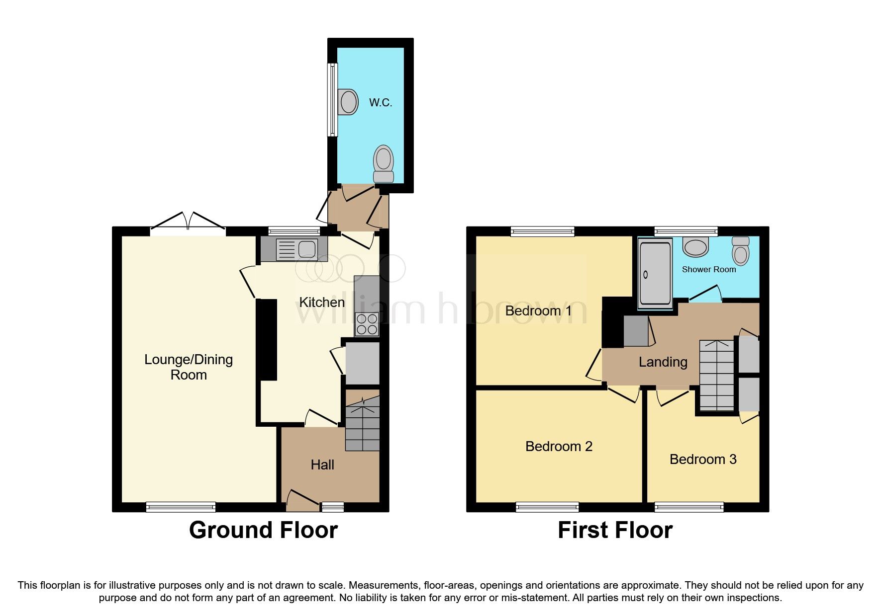 3 bed terraced house for sale in Abbey Road, Dunscroft, Doncaster DN7