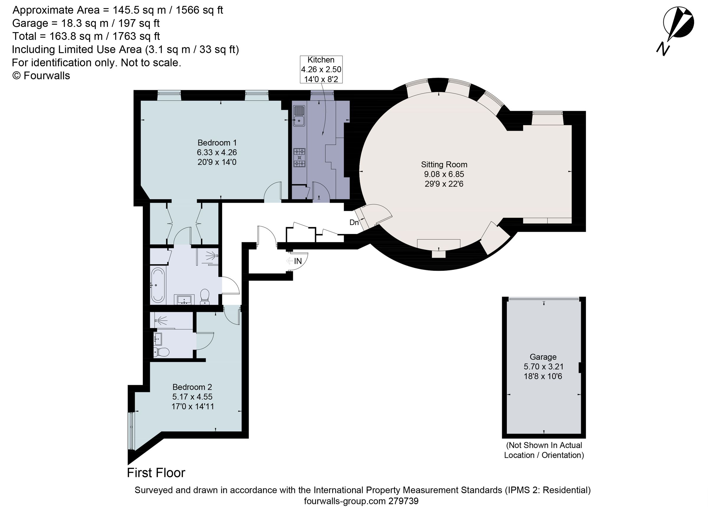 2 bed property for sale in Nashdom, Nashdom Lane, Burnham, Slough SL1