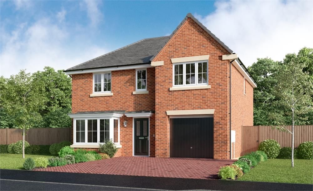 New home, 4 bed detached house for sale in "Denham" at Denbigh Drive