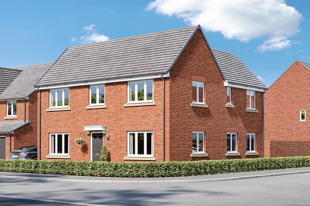 New home, 4 bed property for sale in "The Newton" at Croston Road