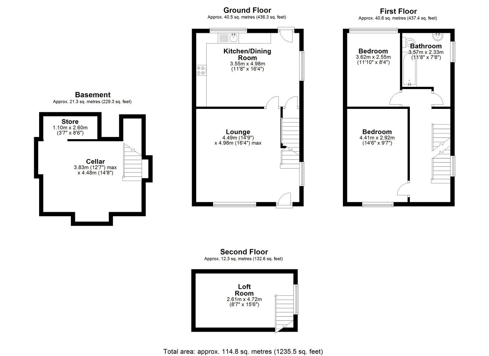 2 bed end terrace house for sale in Burnley Road, Loveclough