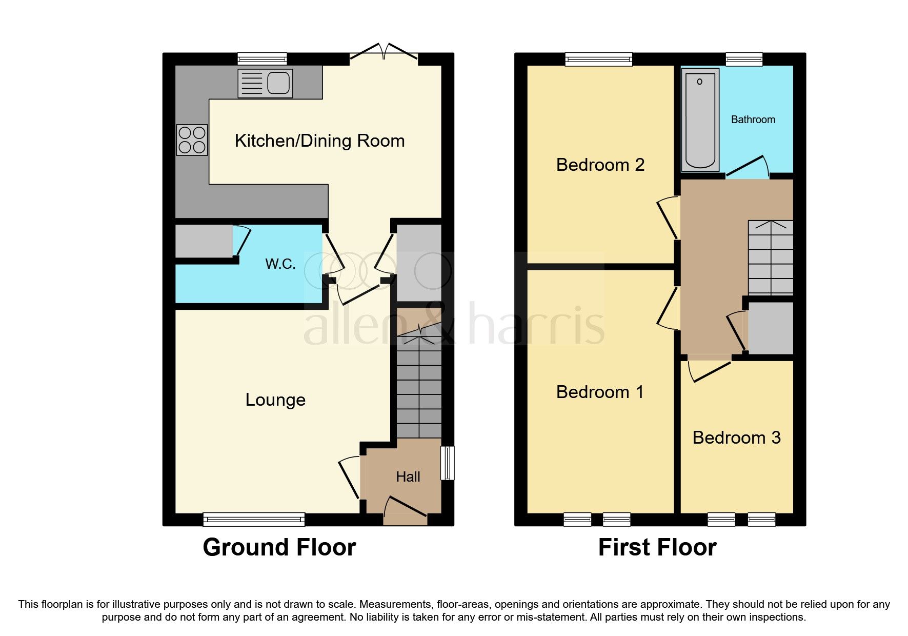 3 bed semidetached house for sale in Gooding Crescent, Stevenston KA20