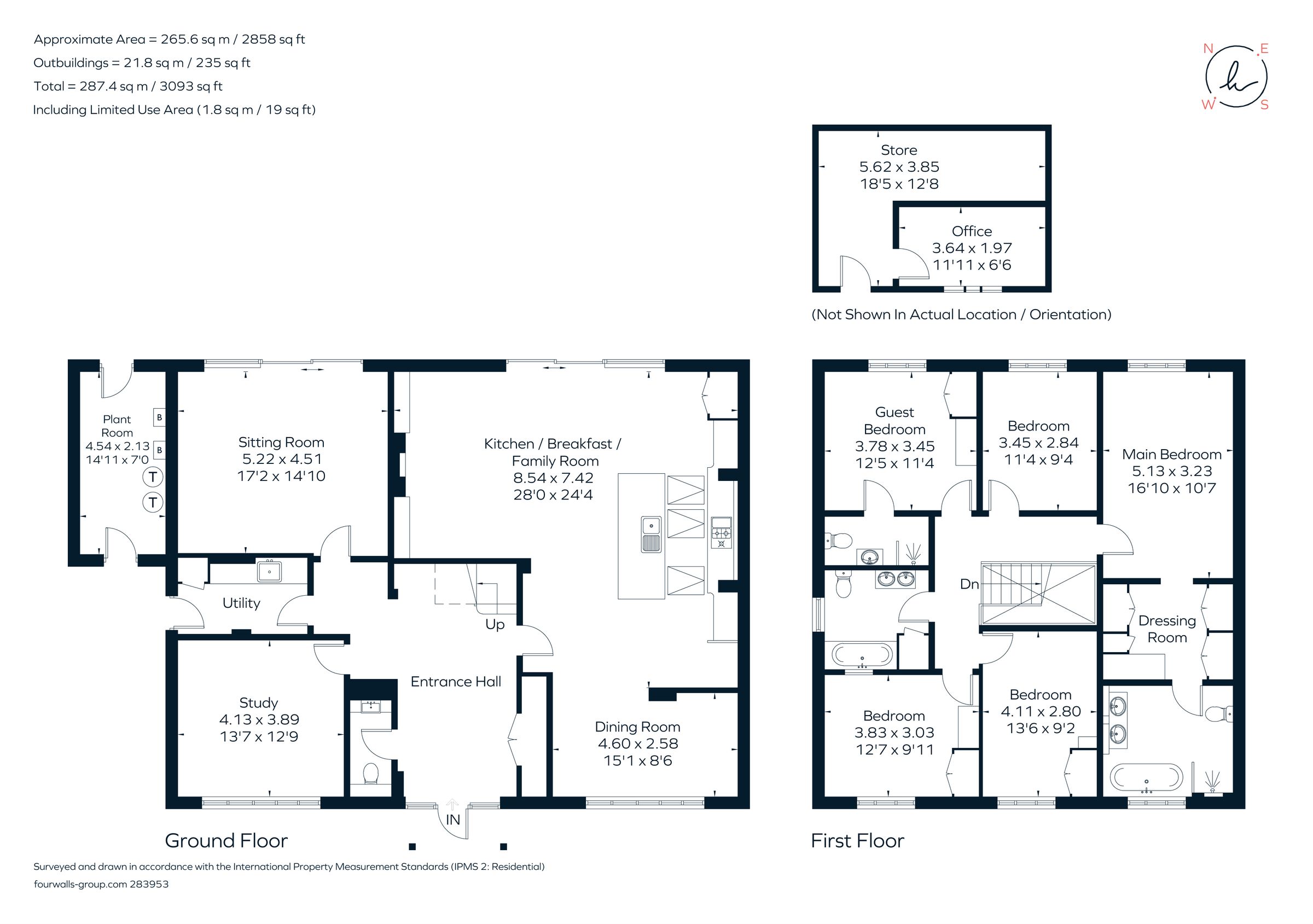 5 bed detached house for sale in Spinfield Lane, Marlow