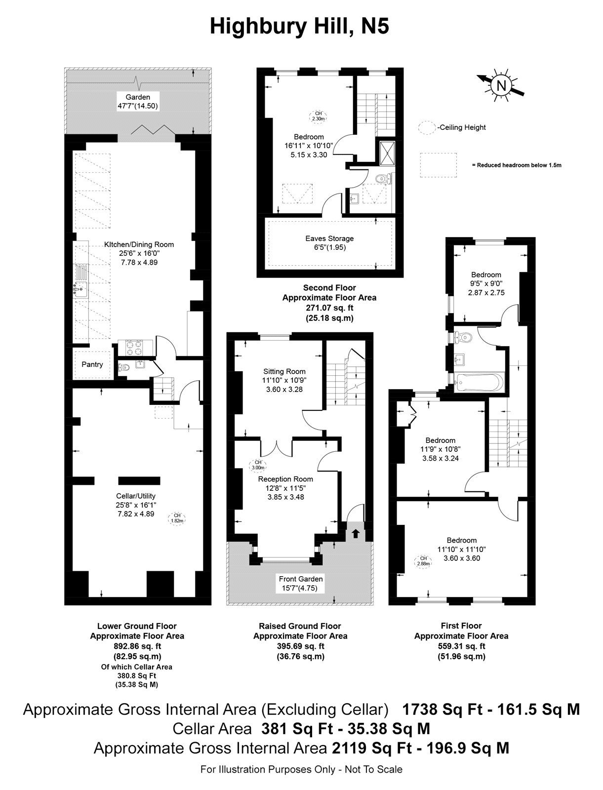 4 bed terraced house for sale in Highbury Hill, Highbury, Islington