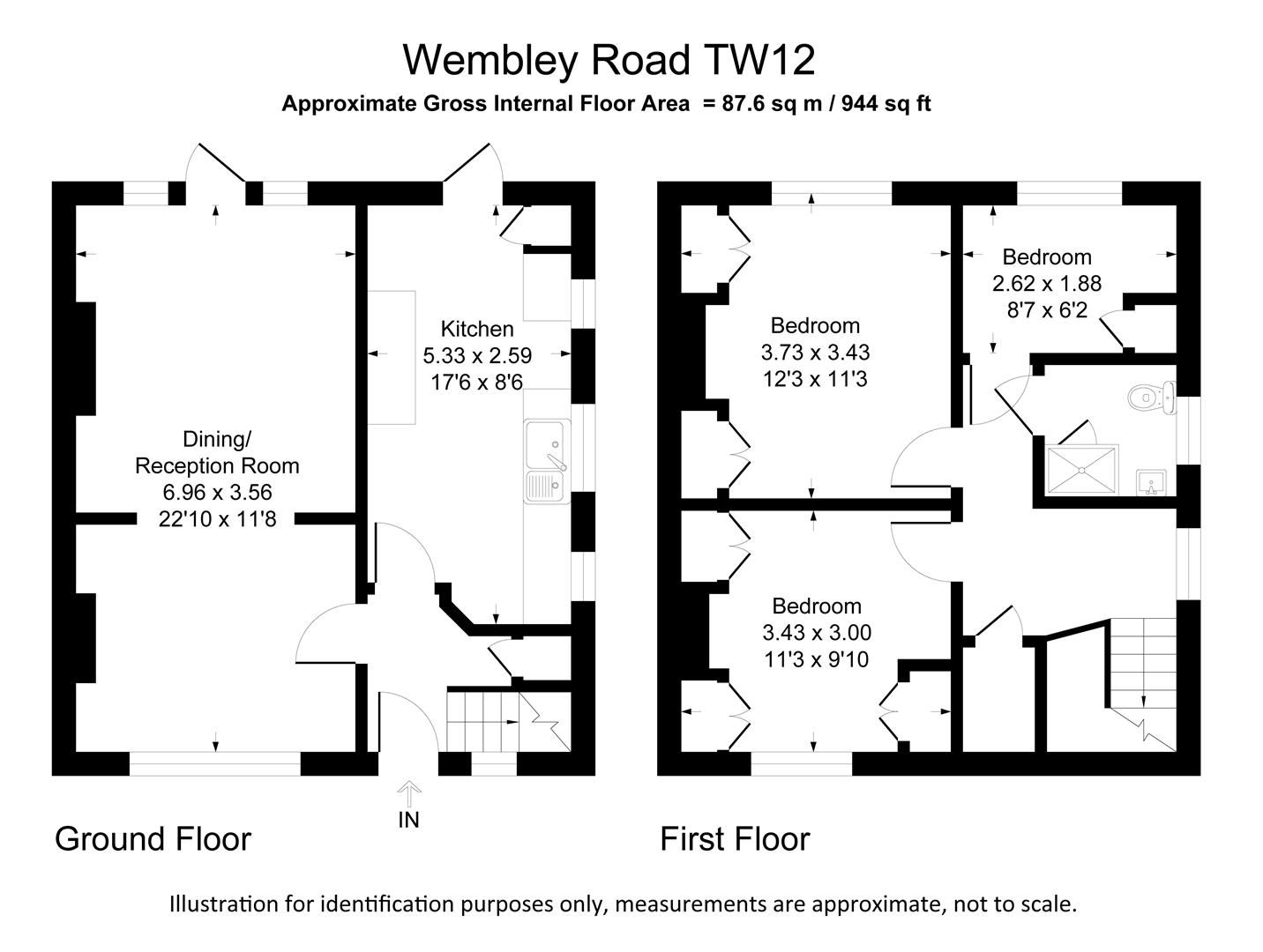 3 bed semidetached house for sale in Wembley Road, Hampton TW12 Zoopla