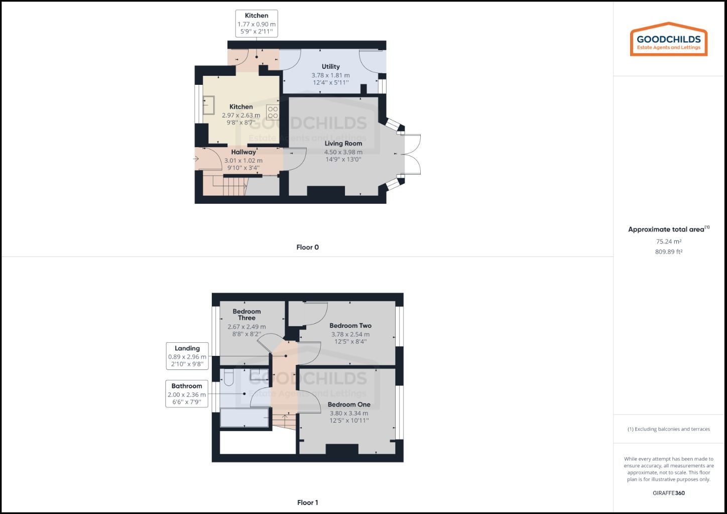 3 bed terraced house for sale in Cresswell Crescent, Mossley Estate