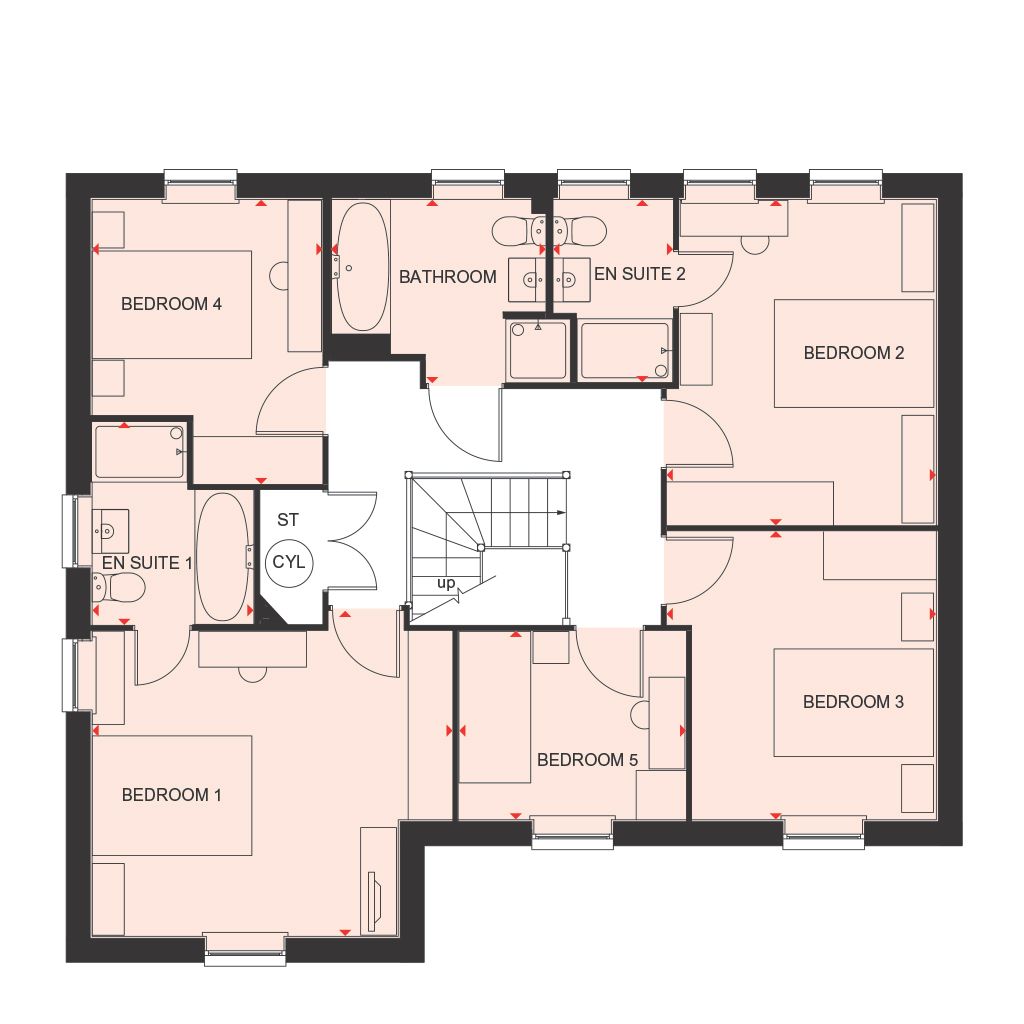 New home, 5 bed detached house for sale in "Manning Special" at