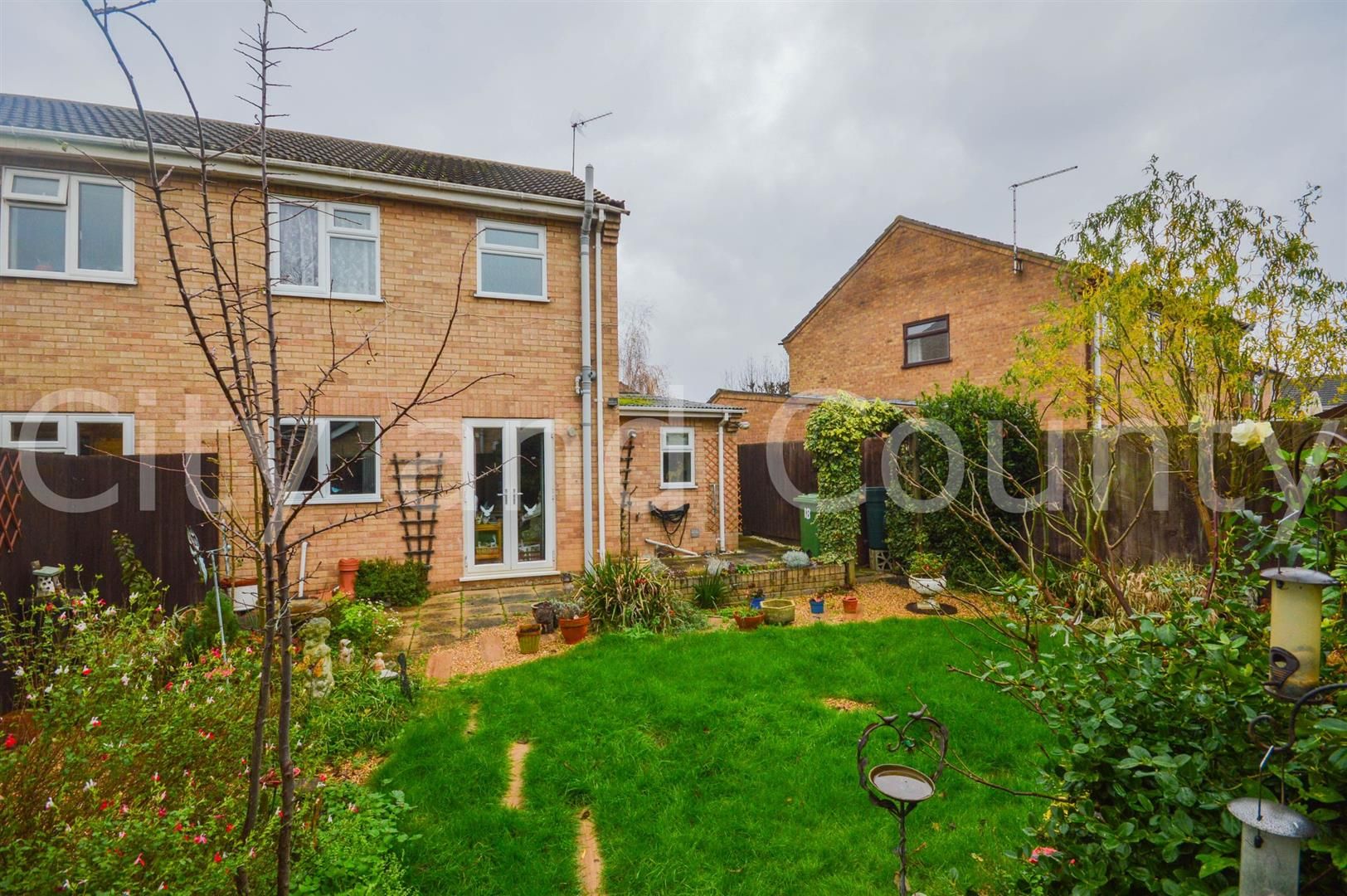 3 bed semidetached house for sale in Bower Close, Peterborough PE1