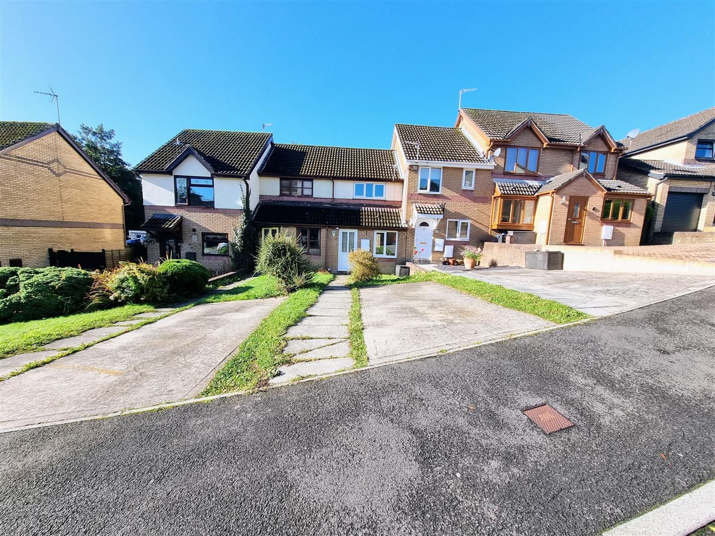 1 bed terraced house for sale in Rowans Lane, Bryncethin, Bridgend CF32