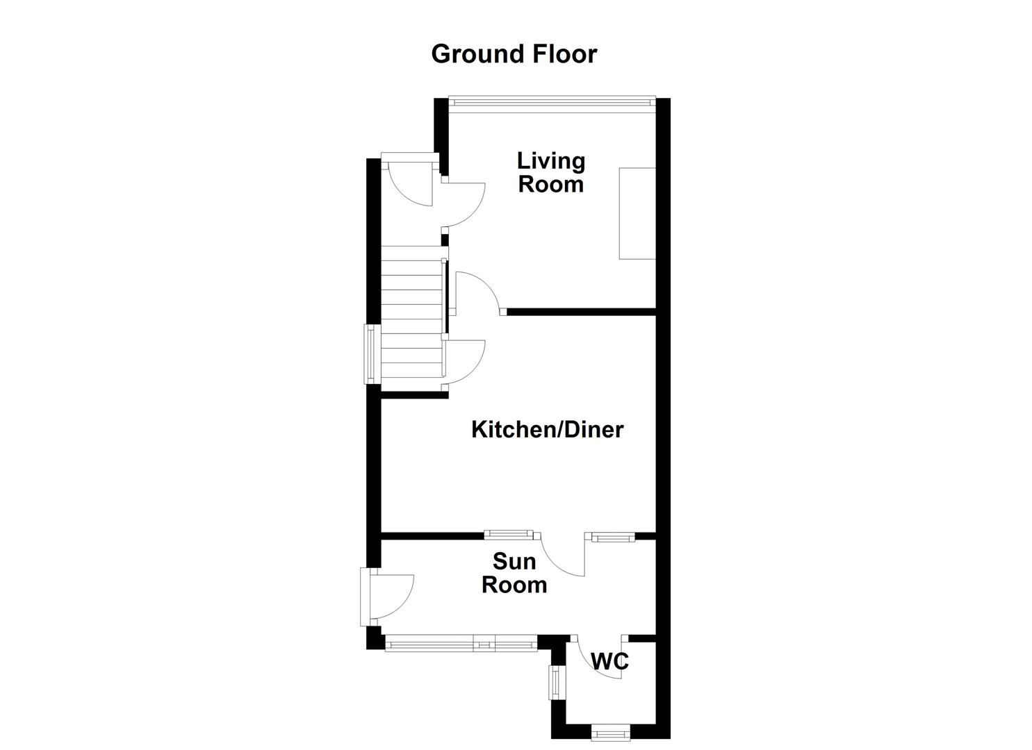 2 bed semidetached house for sale in Mount Avenue, Hemsworth