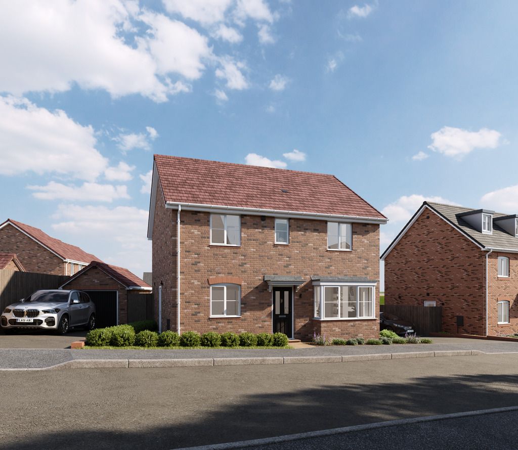 New home, 4 bed detached house for sale in "The Pembroke" at Box Road