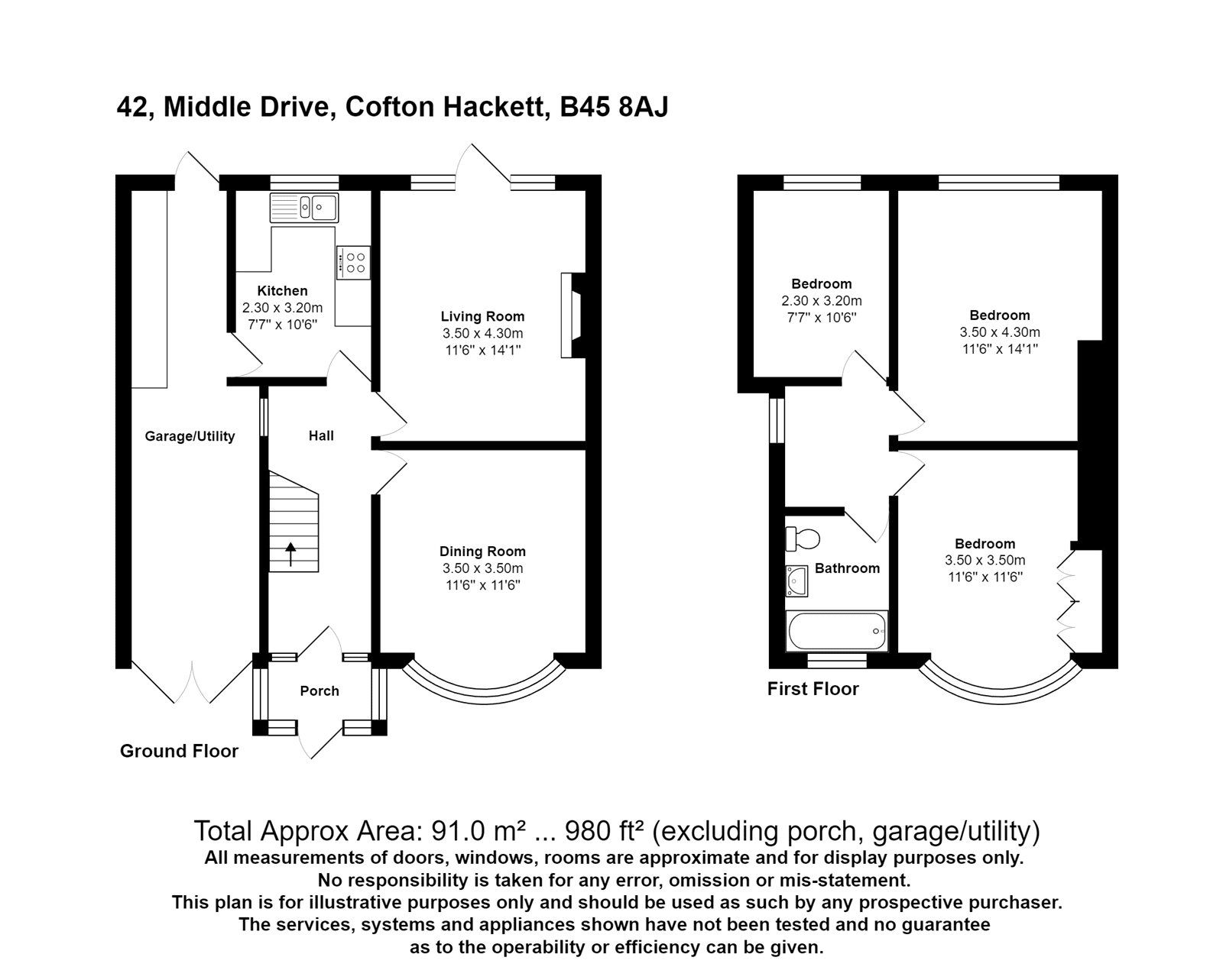 3 bed semidetached house for sale in Middle Drive, Cofton Hackett