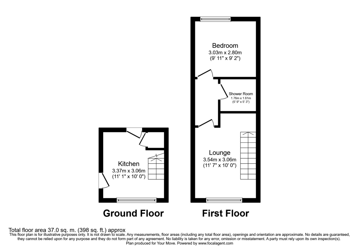 1 bed semidetached house to rent in Sturry Hill, Sturry, Canterbury