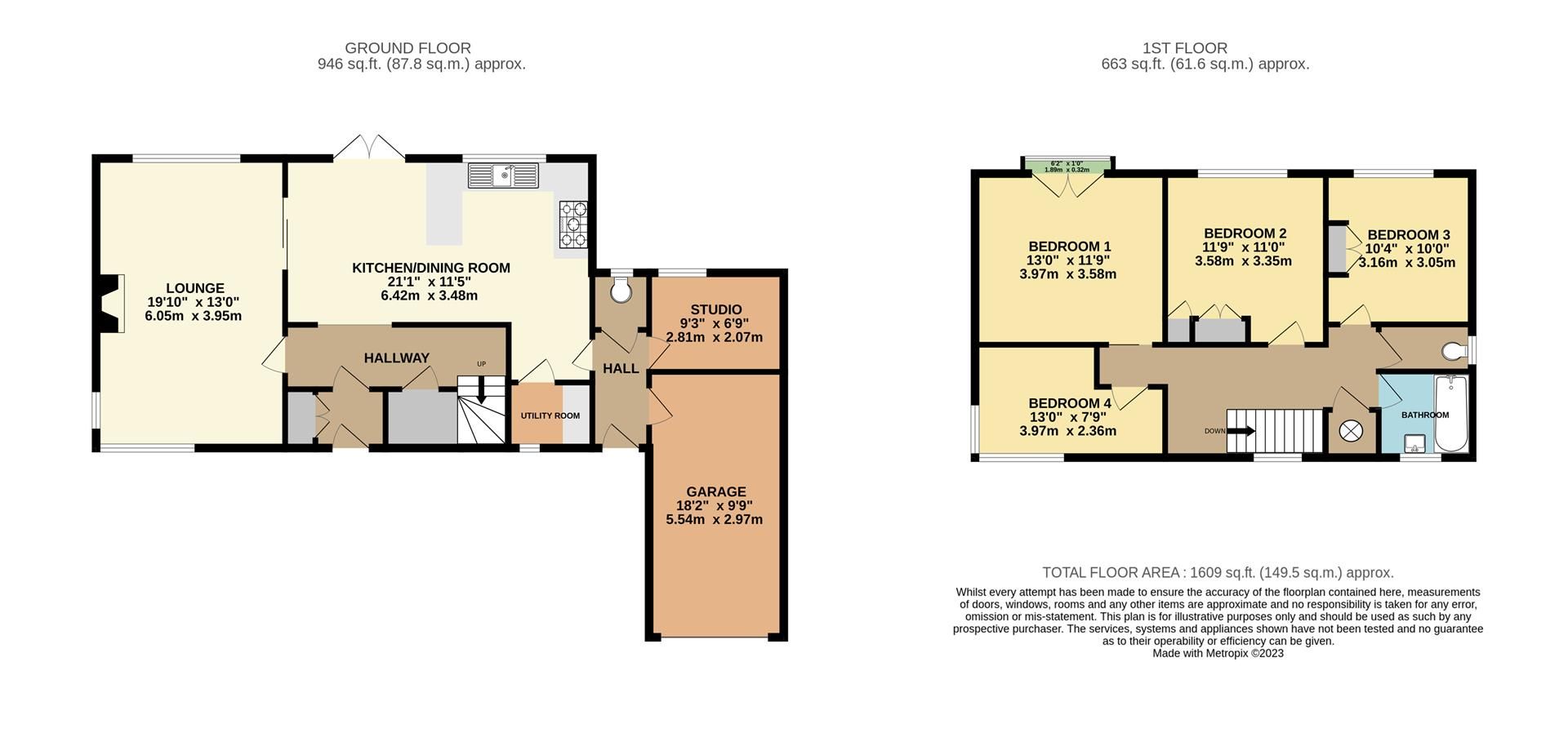 4 bed detached house for sale in Northfields Lane, Furzeham, Brixham