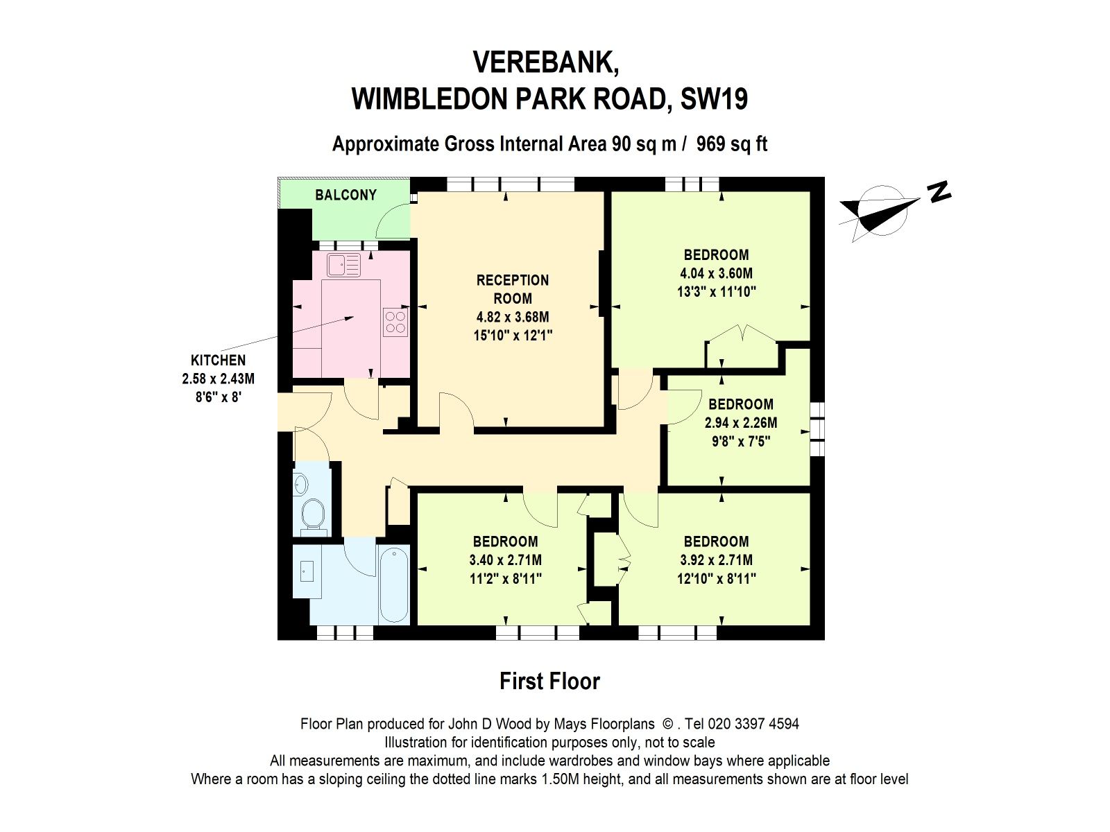 4 bed flat for sale in Wimbledon Park Road, Southfields, London SW19 Zoopla