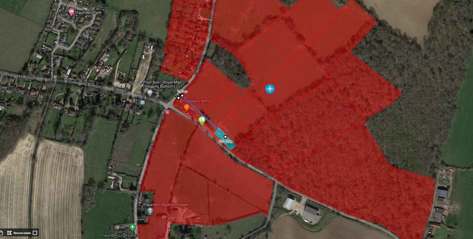 Land for sale in Flaunden Lane, Hertfordshire HP3 Zoopla