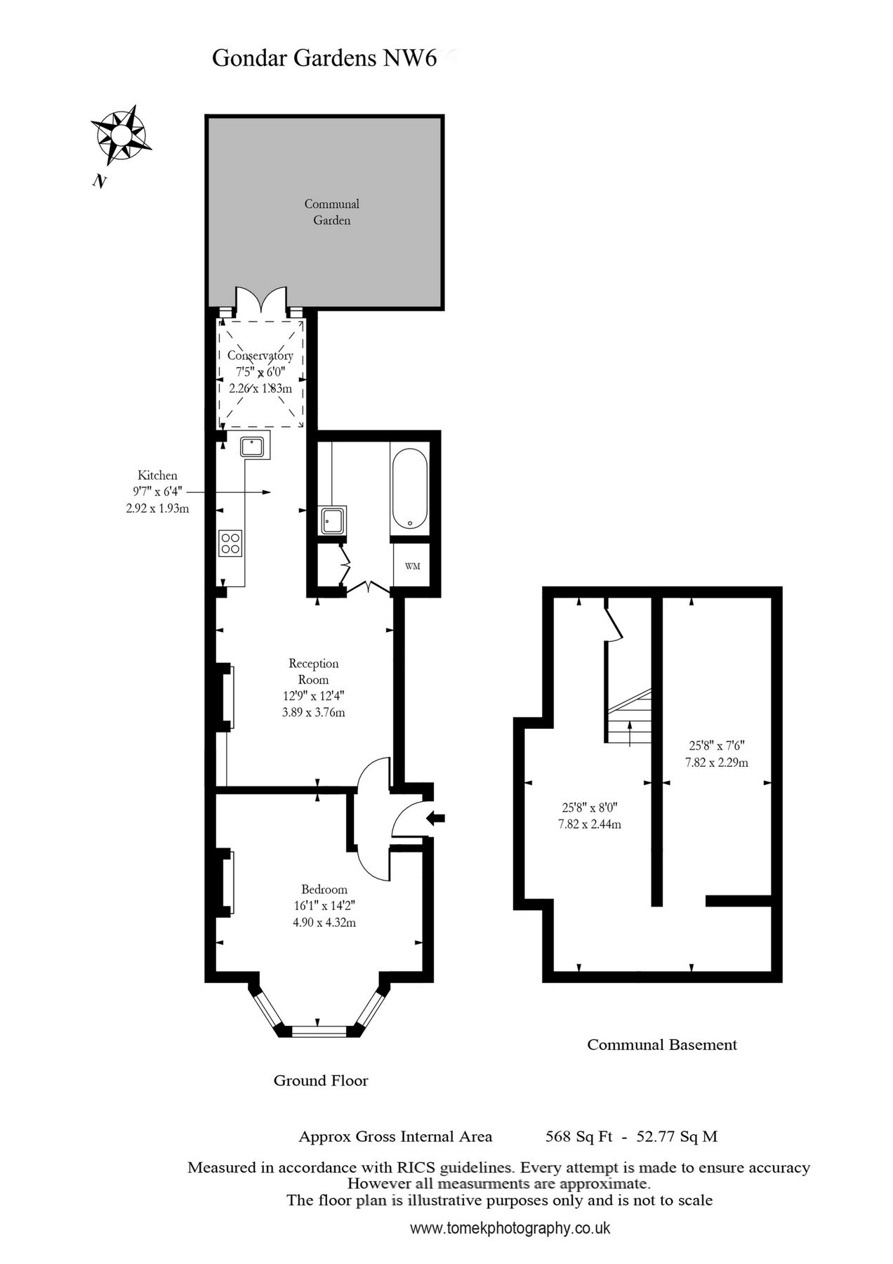 1 bed flat for sale in Gondar Gardens, West Hampstead NW6 Zoopla