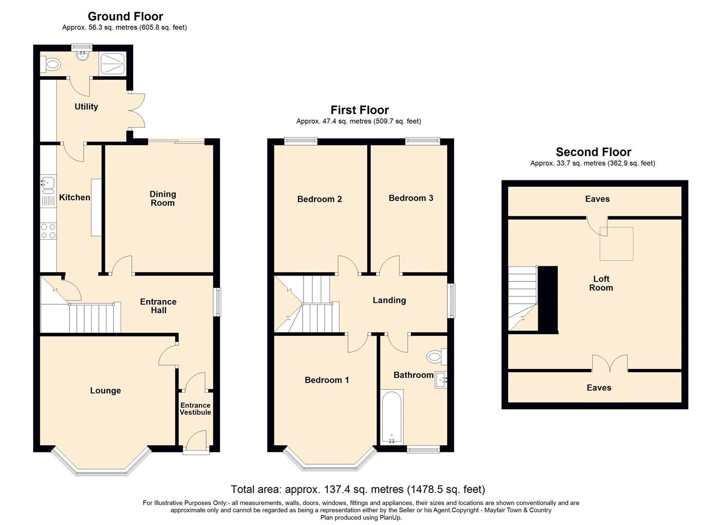 3 bed semidetached house for sale in Churchill Road, WestonSuperMare