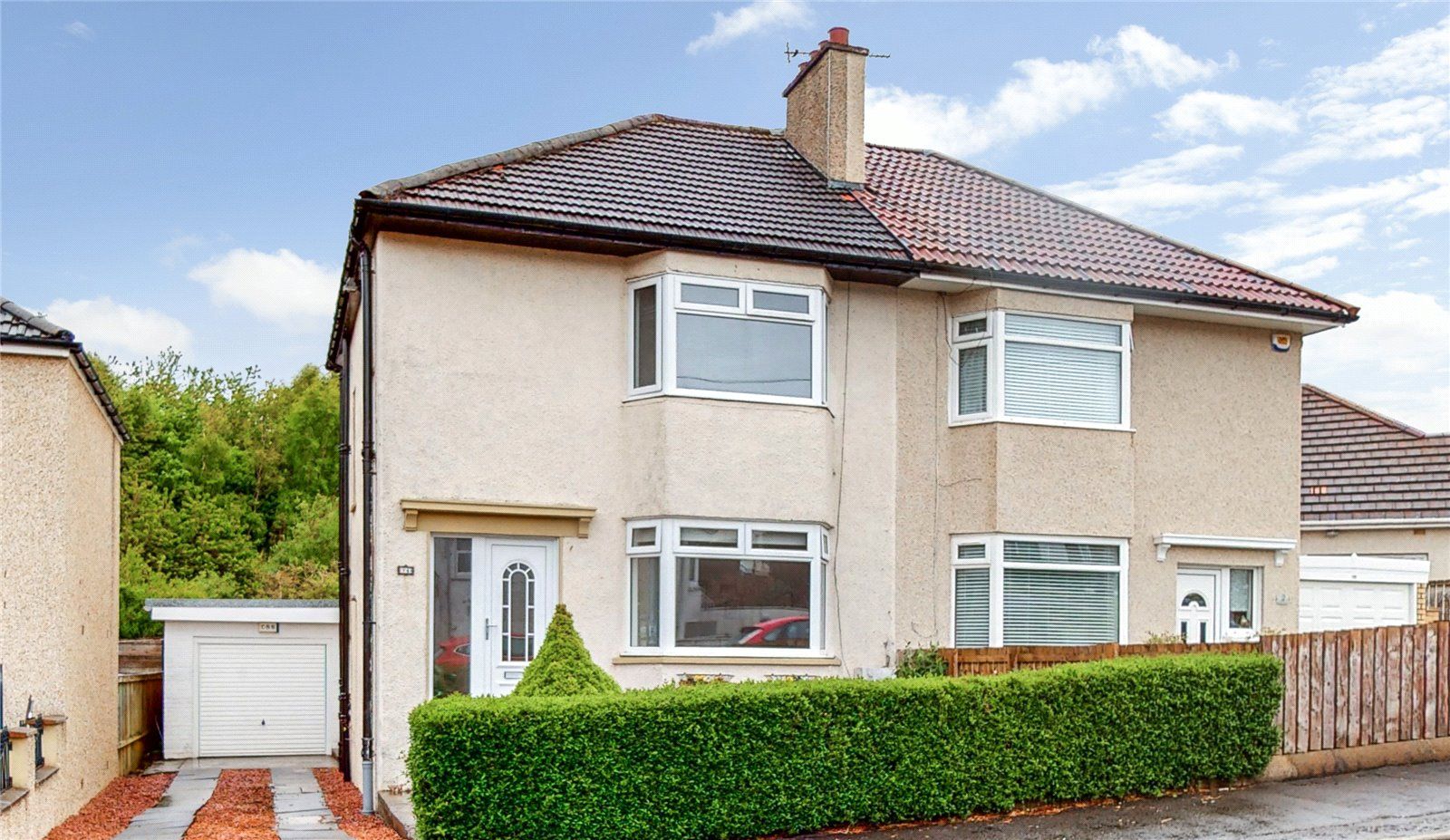 3 bed semidetached house for sale in Viewfield Drive, Garrowhill