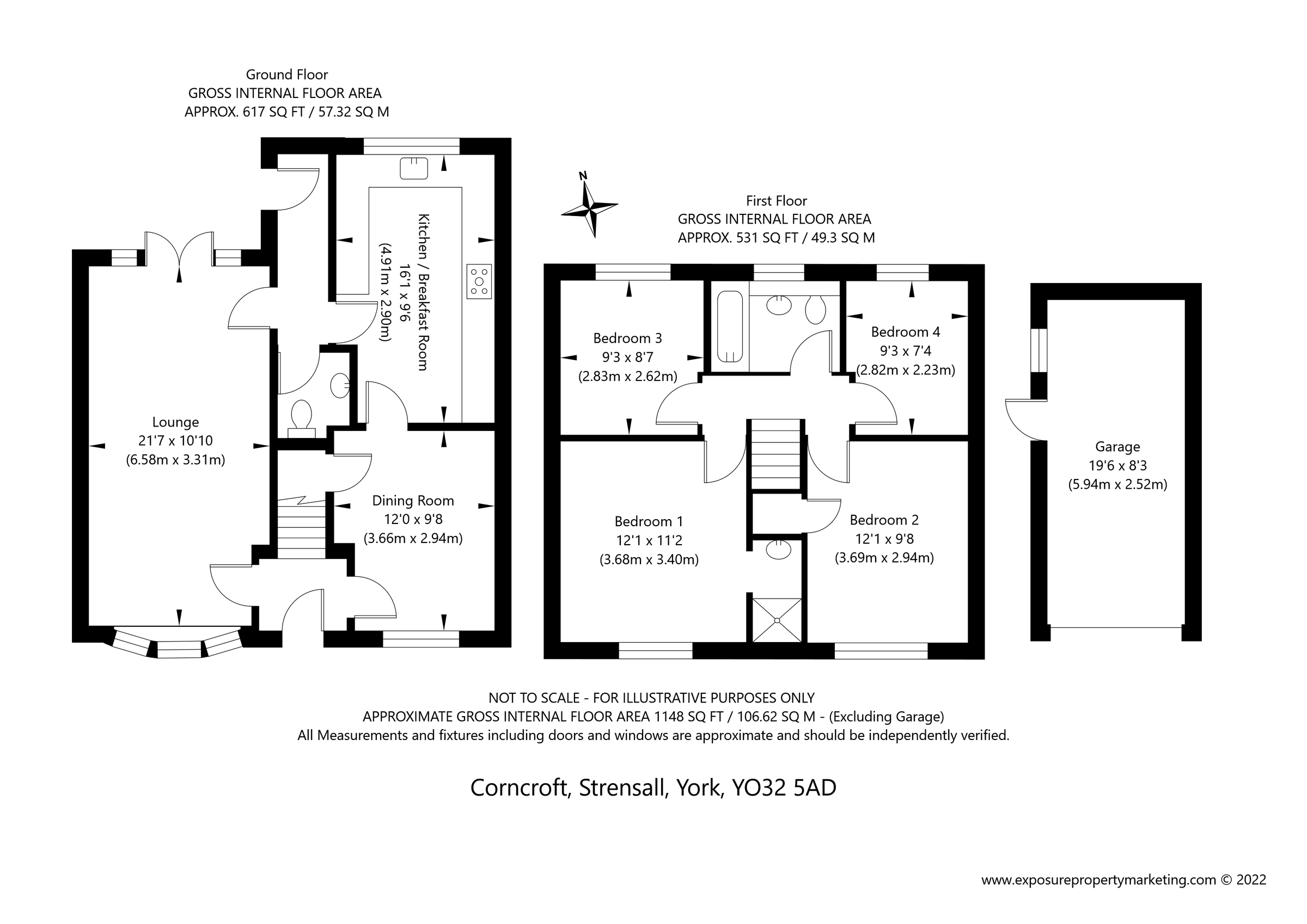 4 bed detached house for sale in Corncroft, Strensall, York YO32 Zoopla