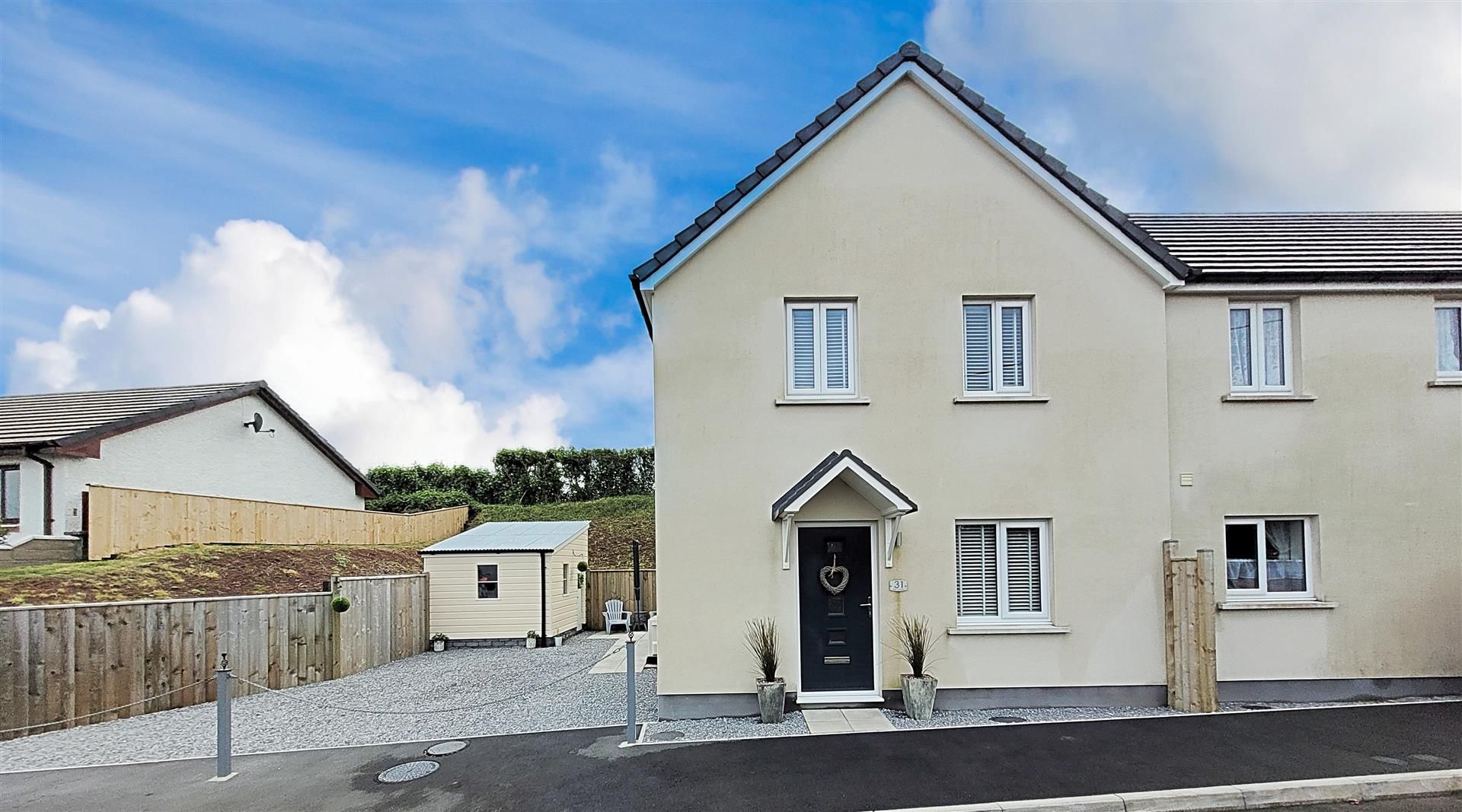 3 bed semidetached house for sale in Heol Llansaint, Ferryside SA17