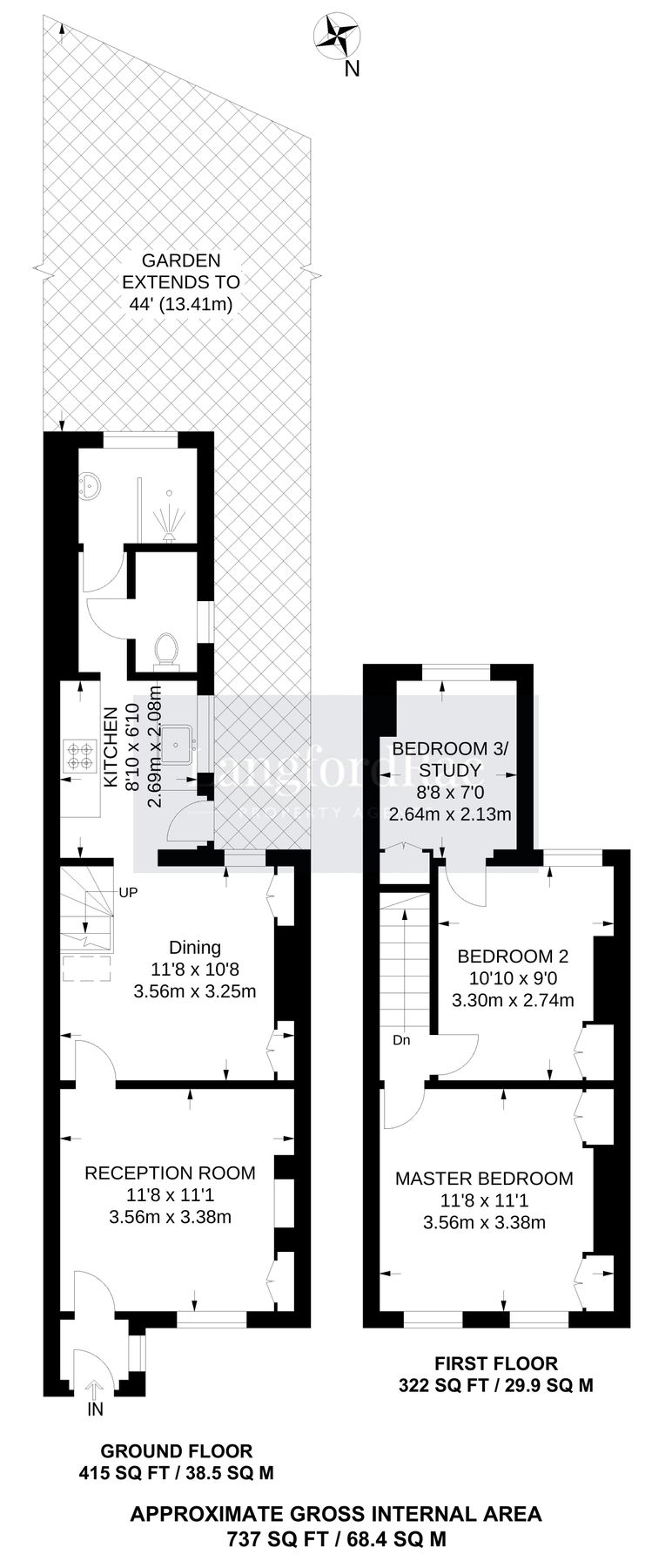 3 bed terraced house for sale in Worlds End Lane, Chelsfield, Orpington