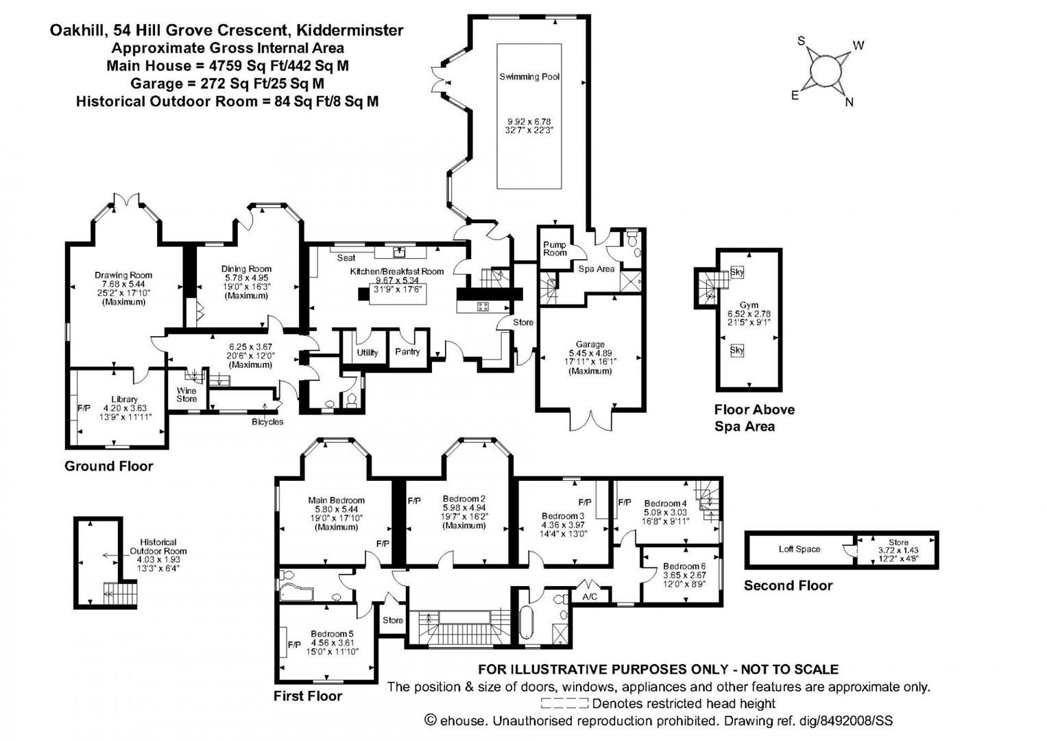 6 bed detached house for sale in Hill Grove Crescent, Kidderminster