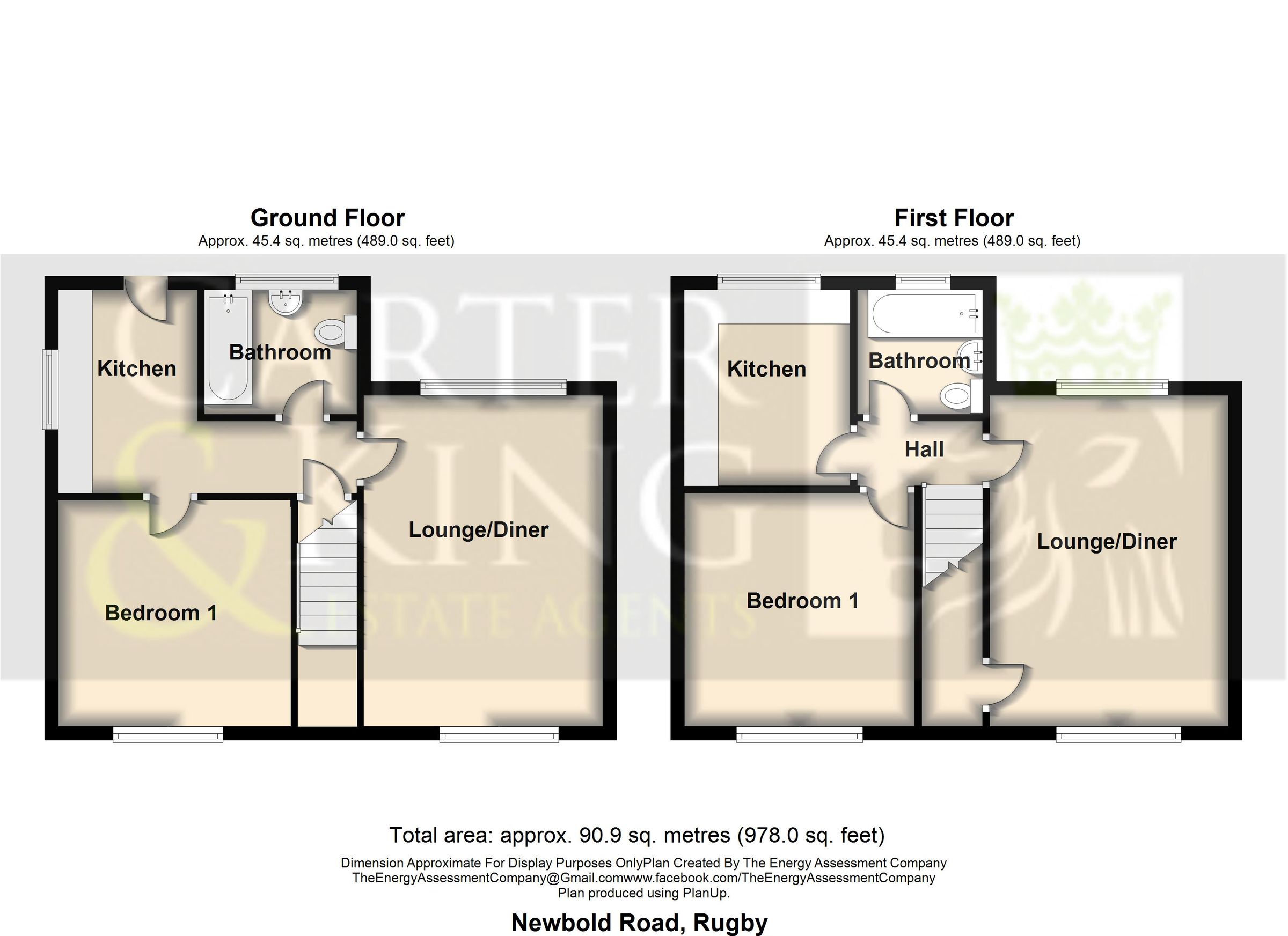 3 bed semidetached house for sale in Newbold Road, Newbold, Rugby CV21