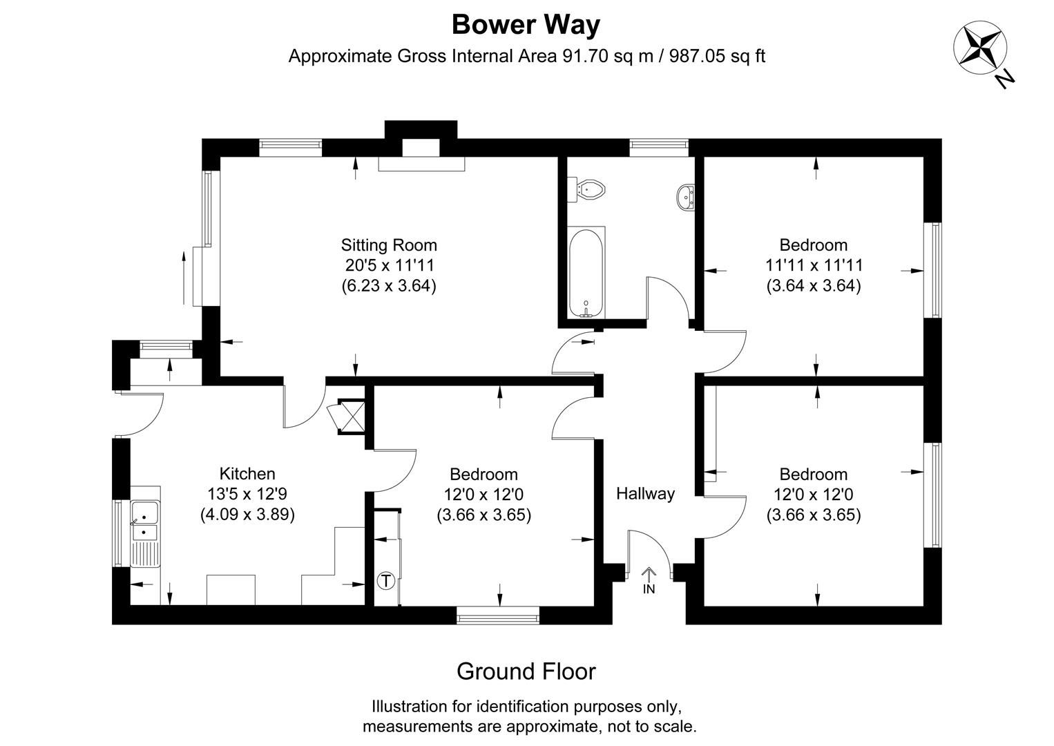 3 bed bungalow for sale in Bower Way, Cippenham, Slough SL1 Zoopla