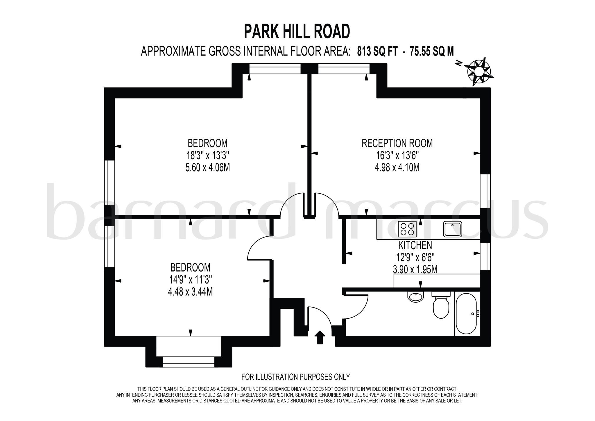 2 bed flat for sale in Park Hill Road, Wallington SM6 Zoopla