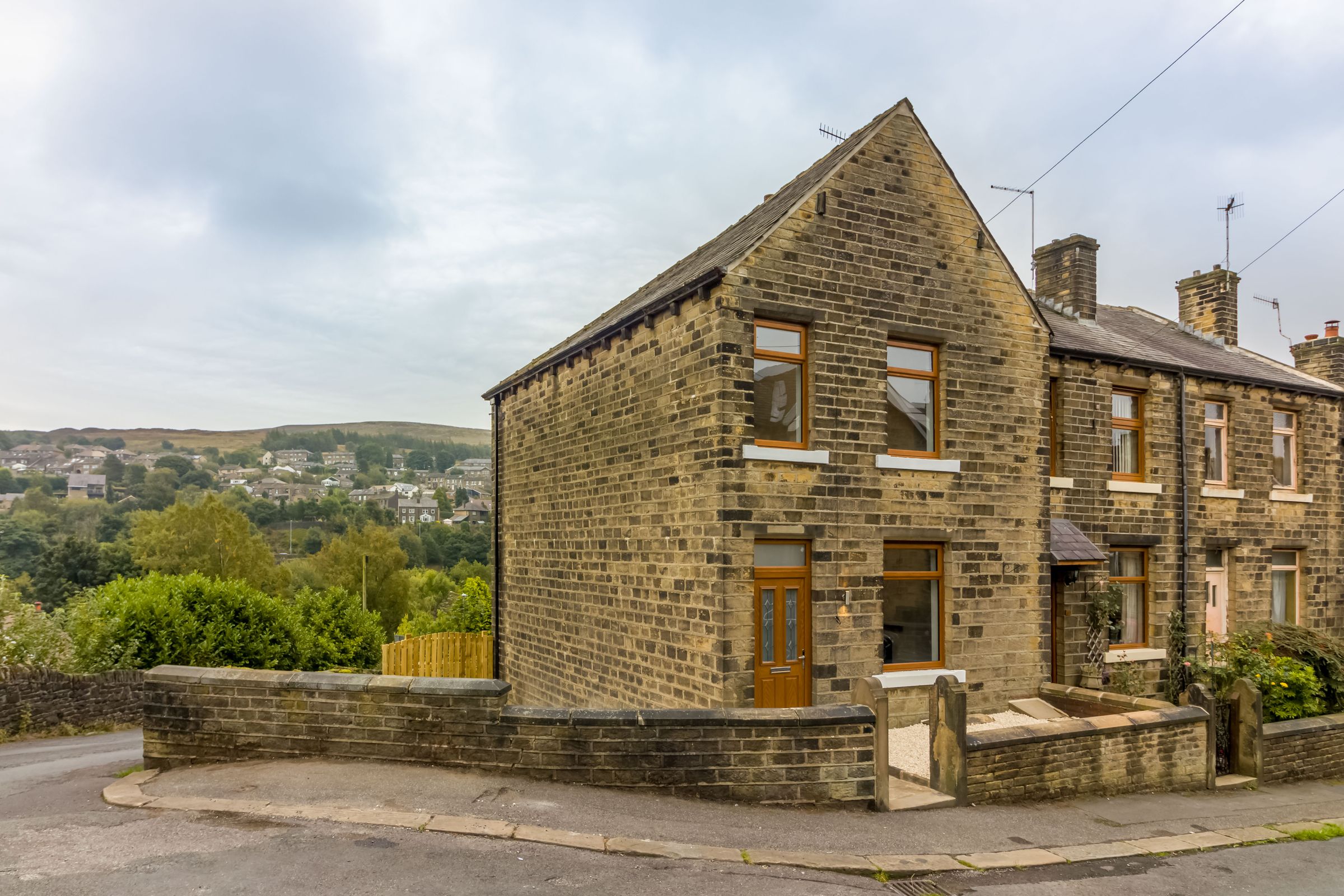 3 bed end terrace house for sale in Grange Avenue, Marsden