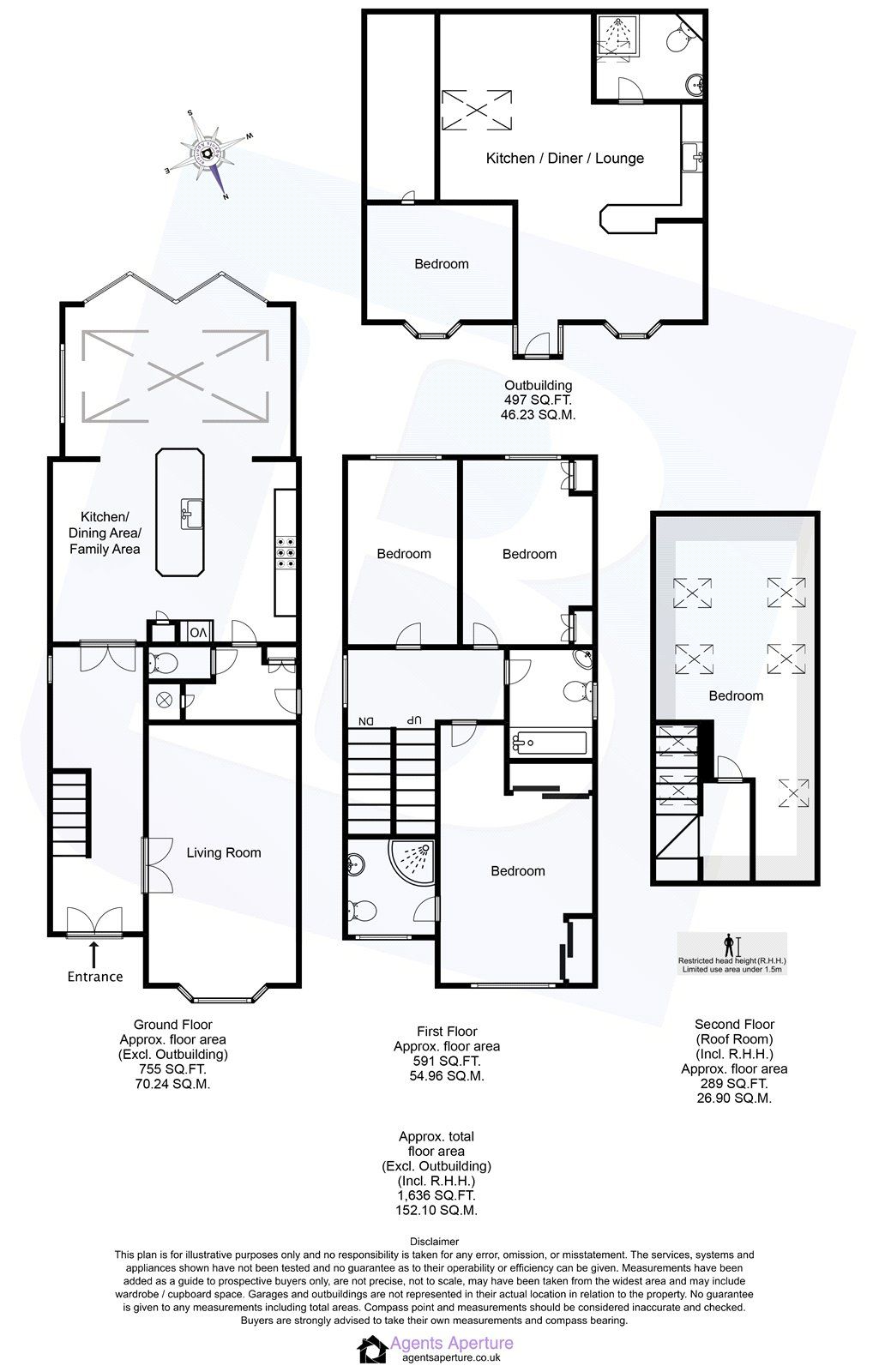 New home, 4 bed detached house for sale in Shepherds Hill, Harold Wood