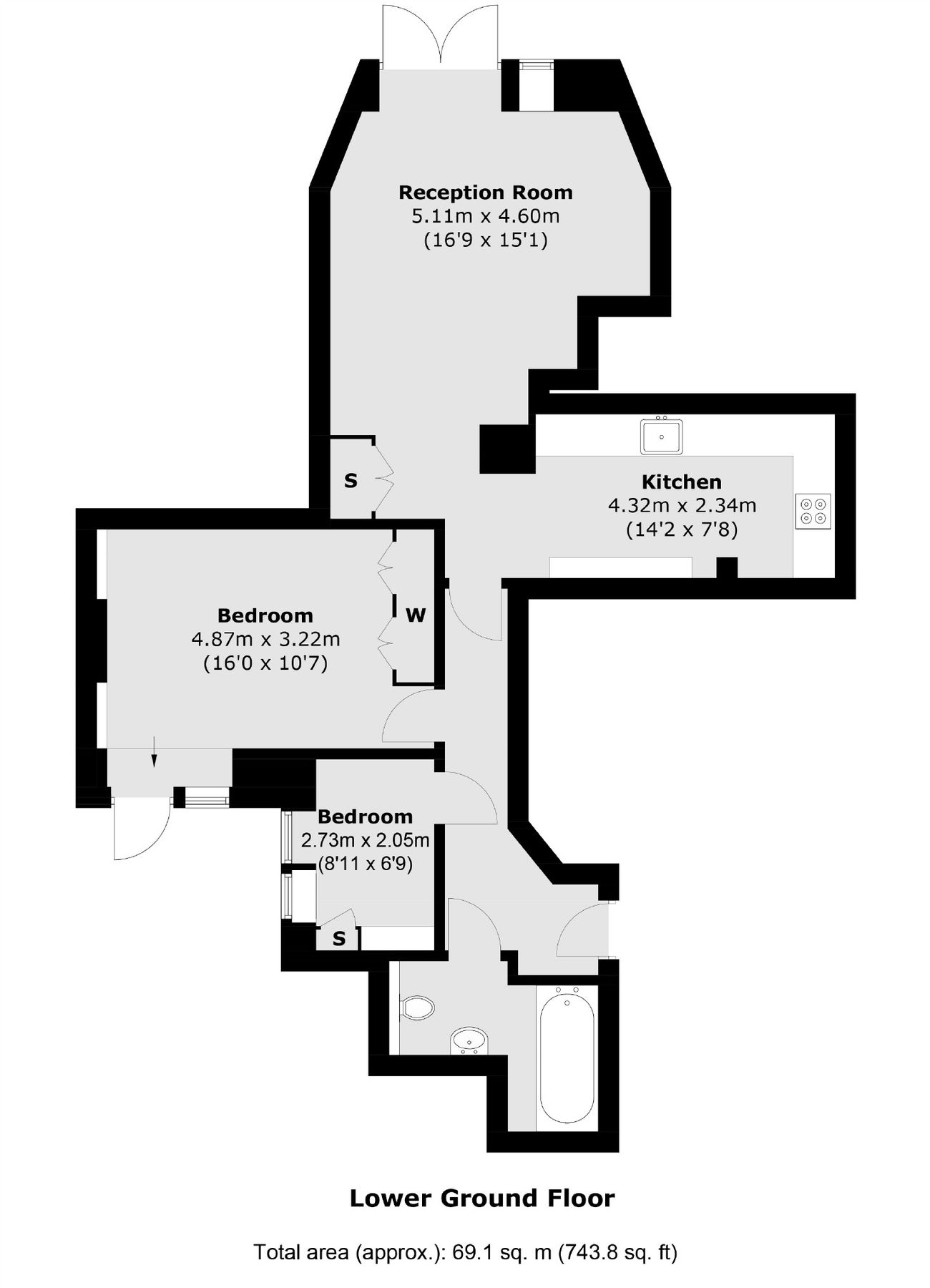 2 bed flat to rent in Drayton Gardens, London SW10 Zoopla