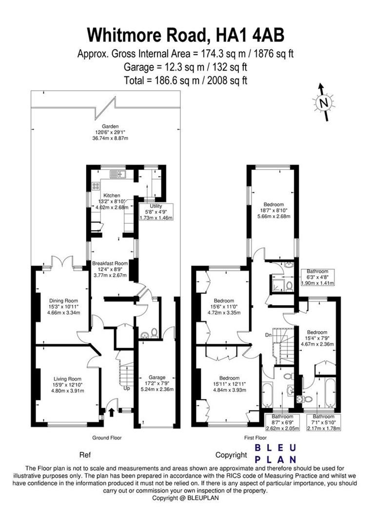 4 bed semidetached house for sale in Whitmore Road, Harrow HA1 Zoopla
