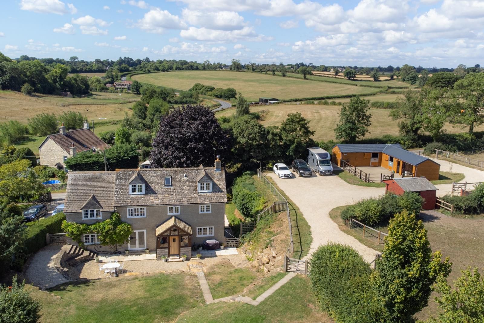 5 bed detached house for sale in Shallow Brook, Nr Sherston, Wiltshire