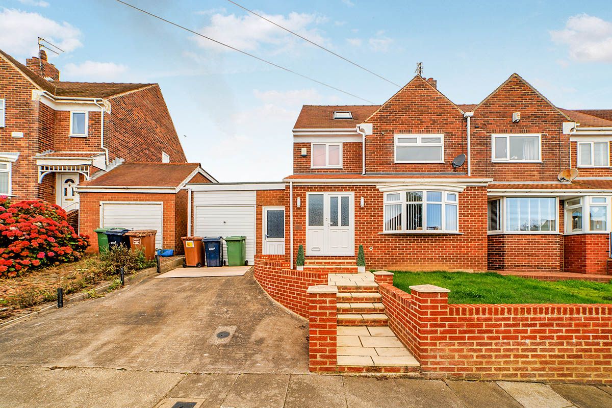 2 bed semidetached house to rent in Bevan Avenue, Sunderland, Tyne And